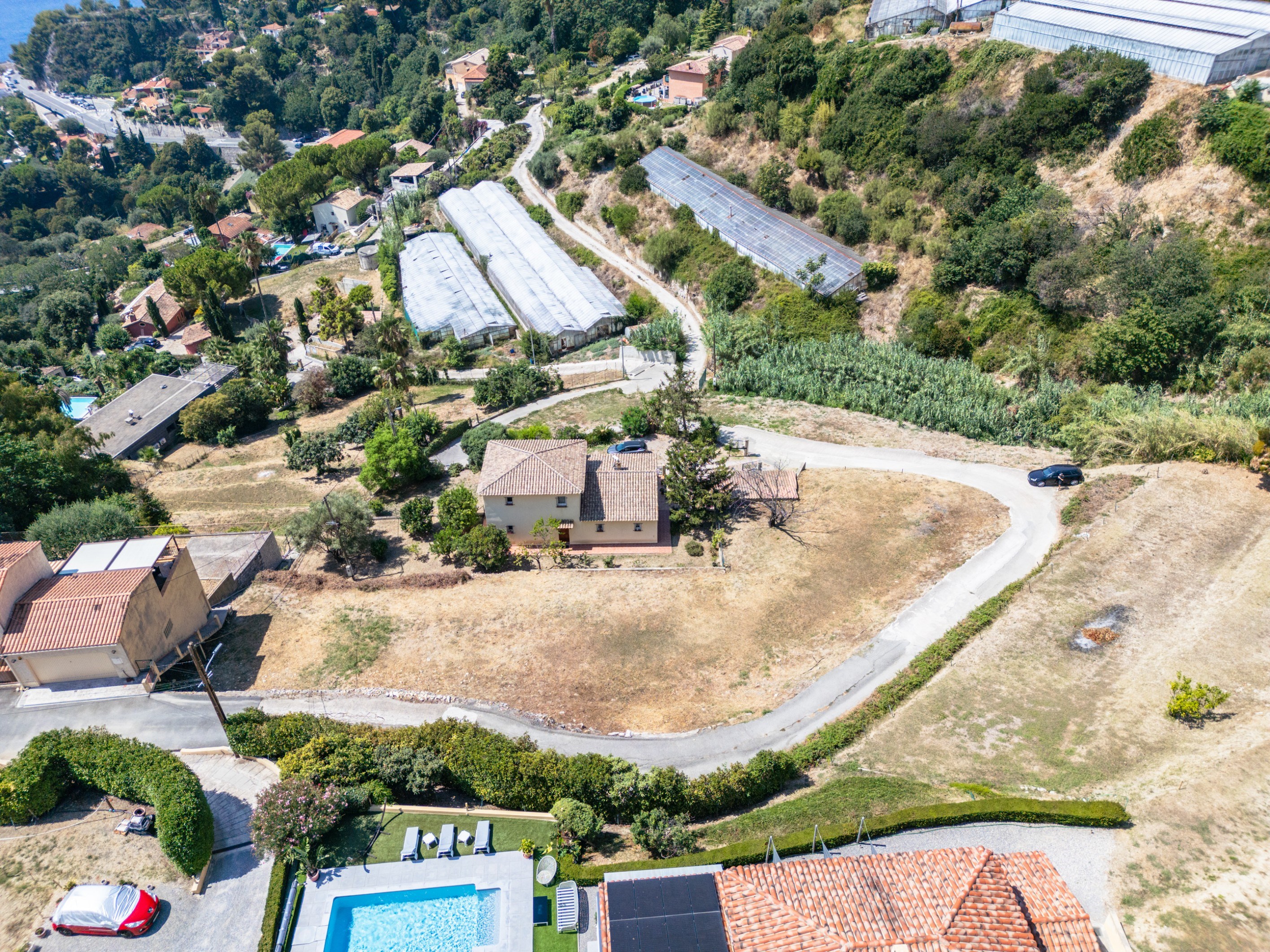  Èze: 988 sq m building plot near Monaco - Villa project - 物件實景