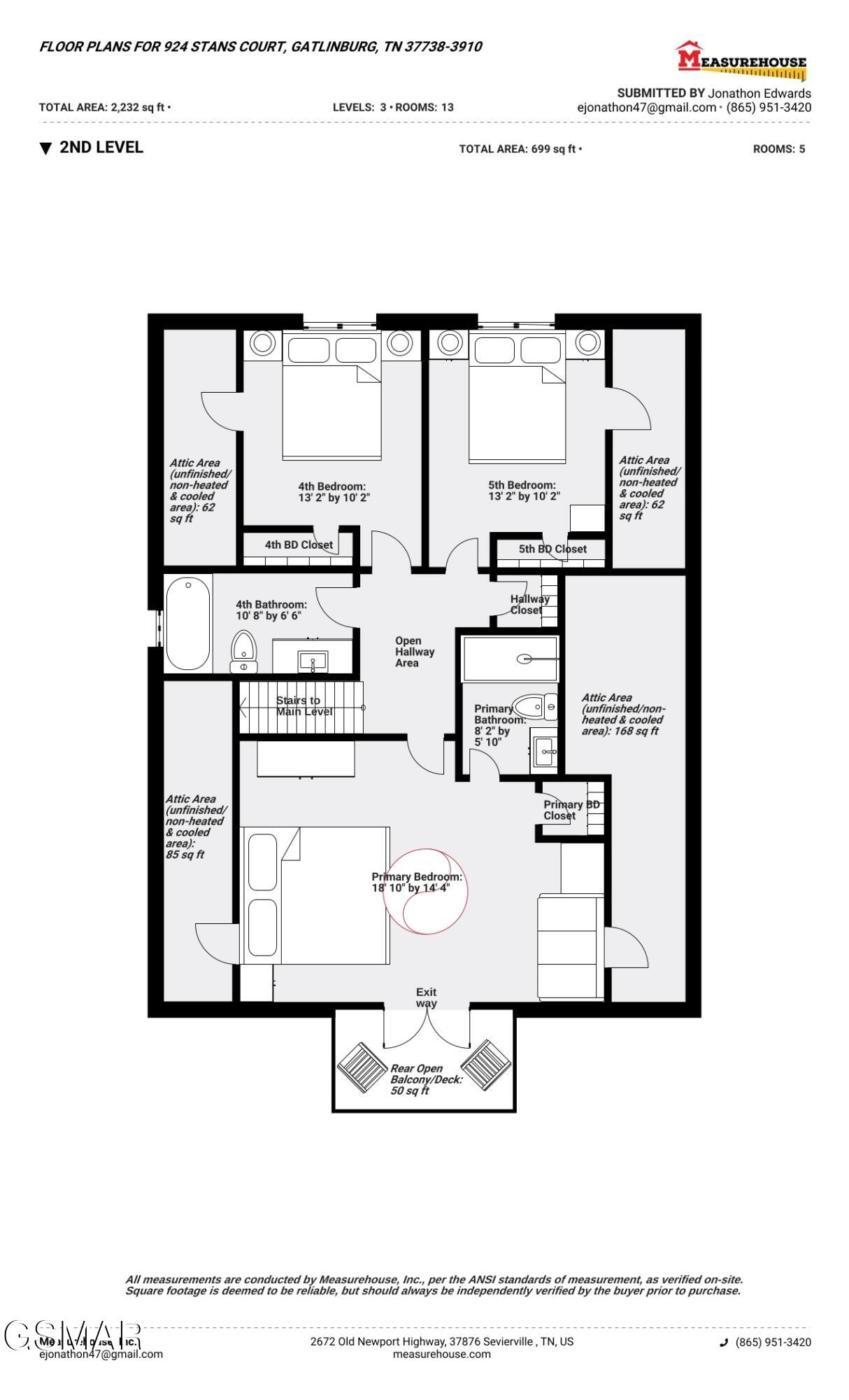 Gatlinburg, Tennessee, 37738, United States, 5 Bedrooms Bedrooms, ,4 BathroomsBathrooms,Residential,For Sale,2023747