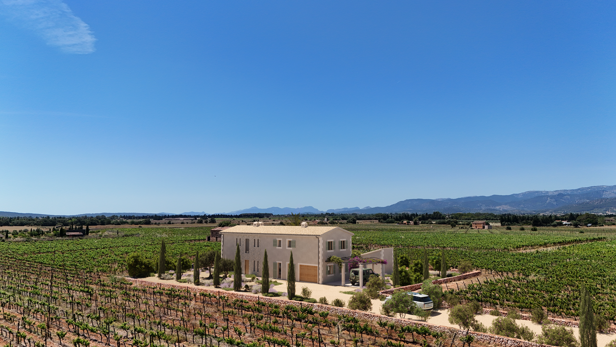  Mediterranean country house with pool in Binissalem - 物件實景
