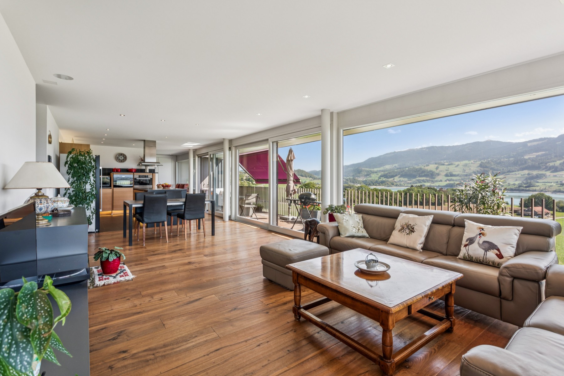  Stunning duplex penthouse with breathtaking views of Lake Gruyère - 物件實景