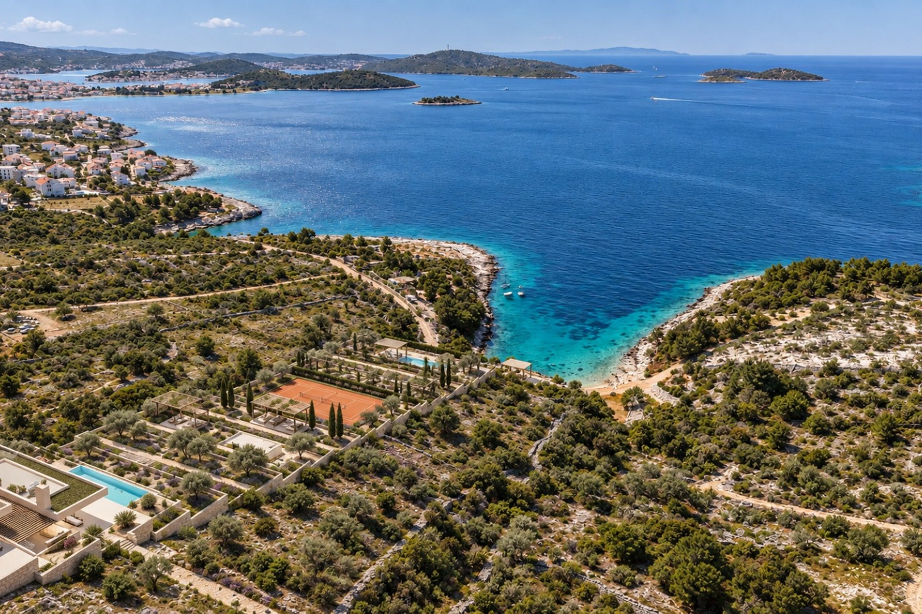  Exceptional seafront plot near Rogoznica - 物件實景