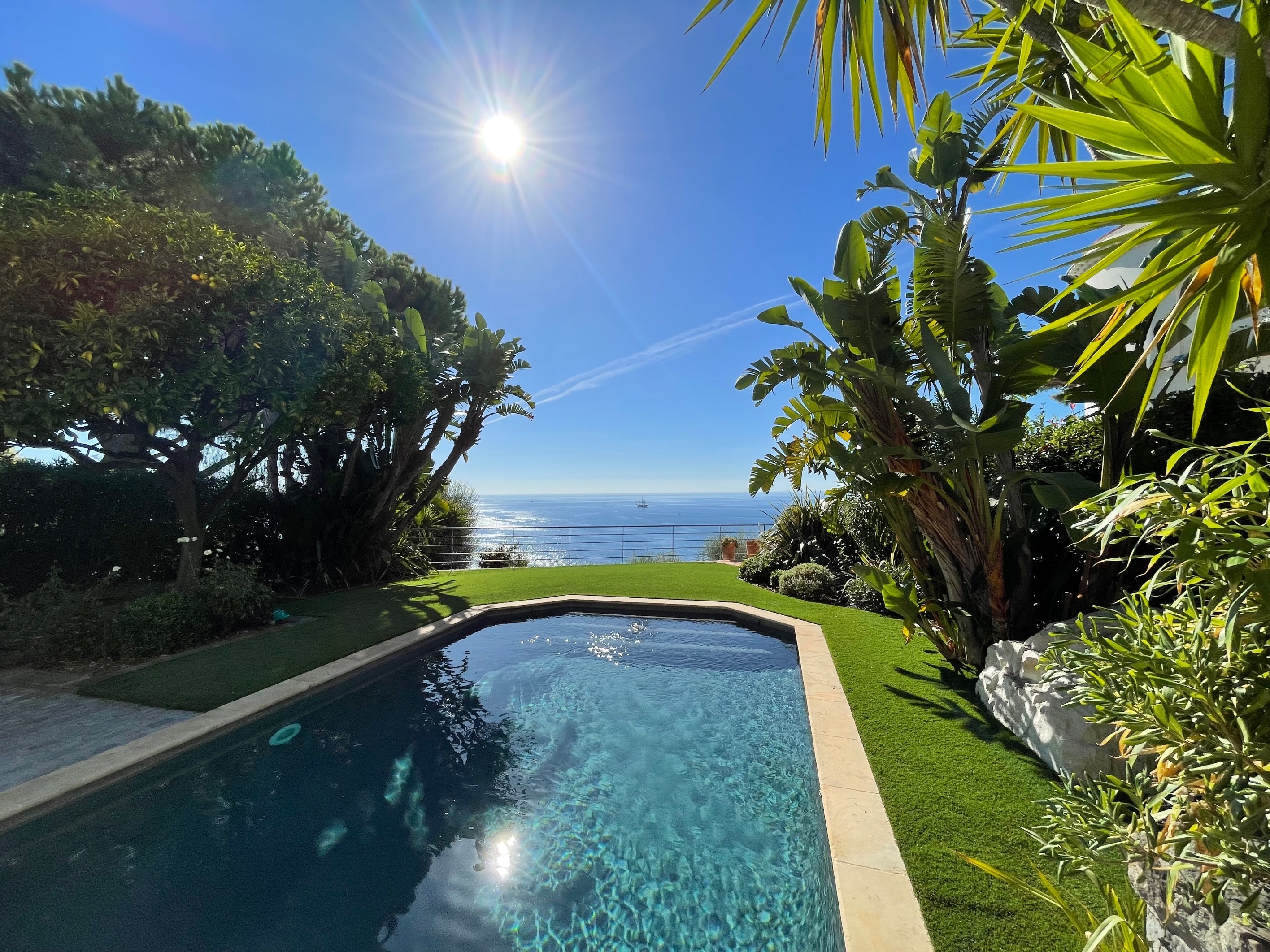  Cap de Nice Belle Époque villa with panoramic sea views and pool facing Saint-J… - 物件實景