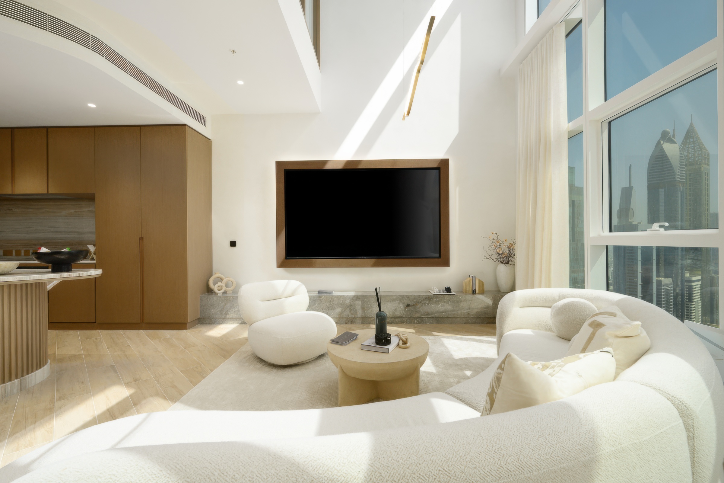  High-Floor Corner Duplex in DIFC - 物件實景