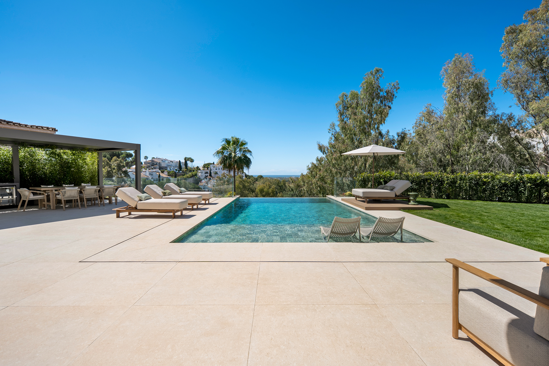  Contemporary Mediterranean villa with sea views in La Quinta - 物件實景