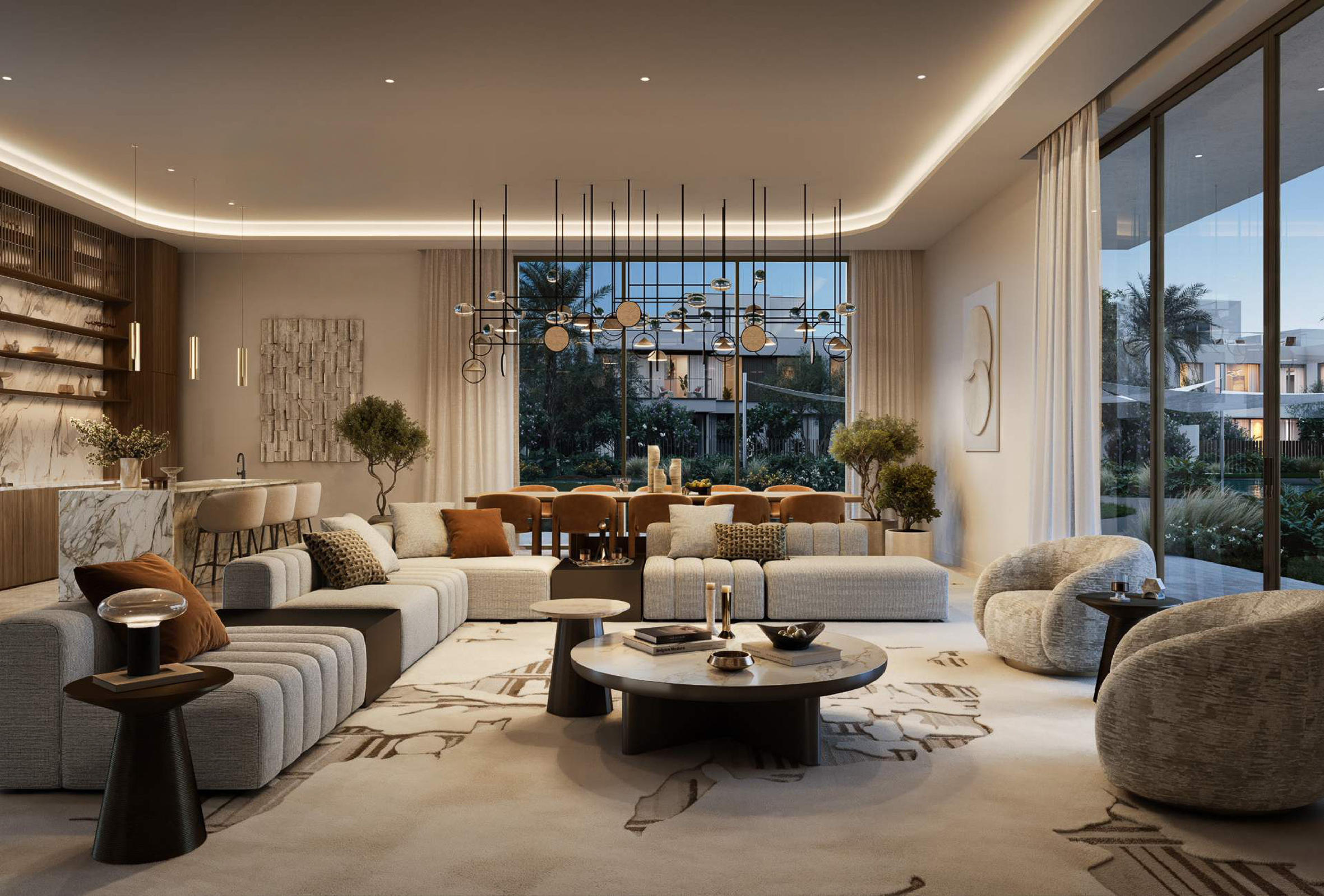  Stylish Waterfront Villa in The Oasis - 物件實景