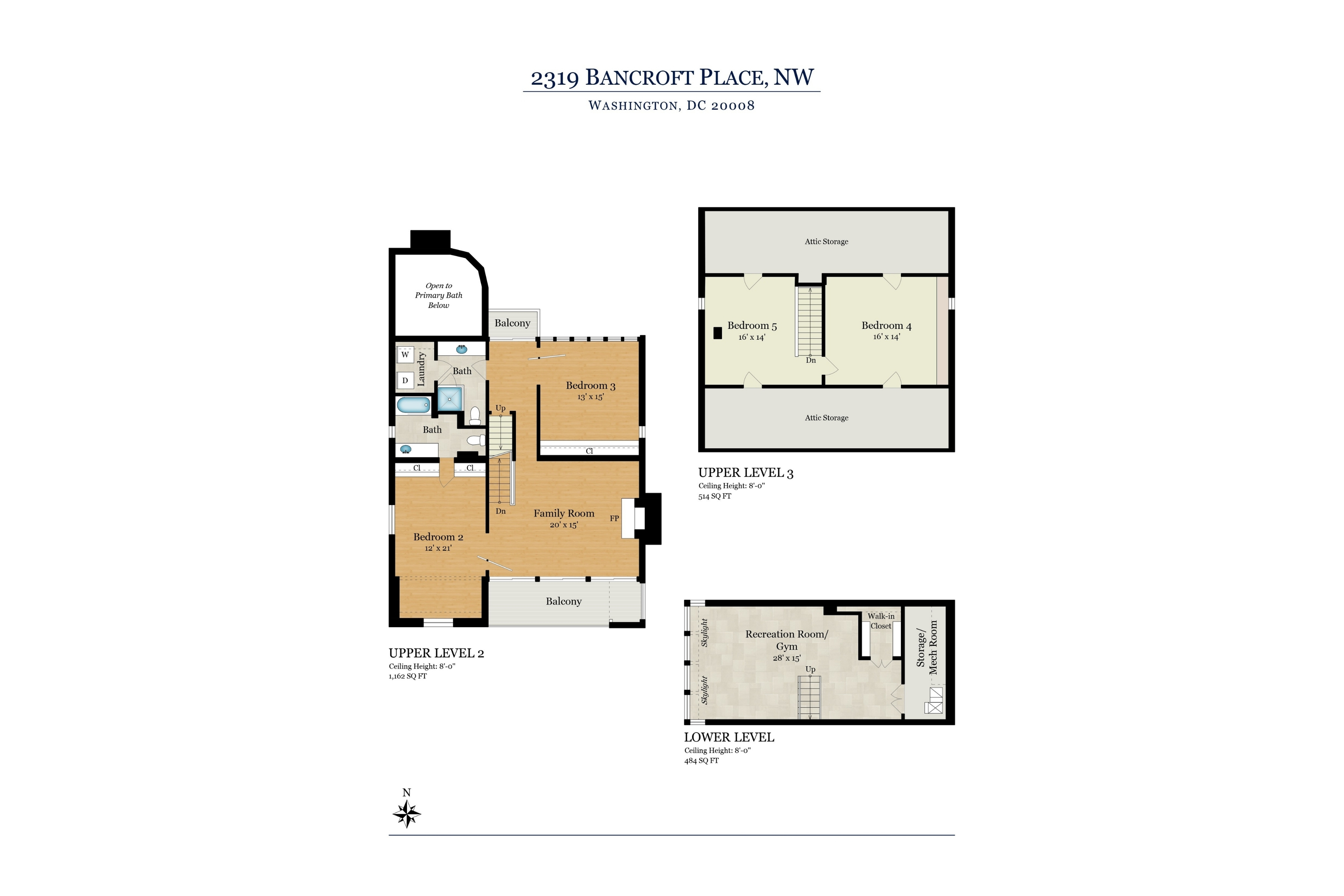  2319 Bancroft Place NW, Washington, DC, 20008 - 物件實景