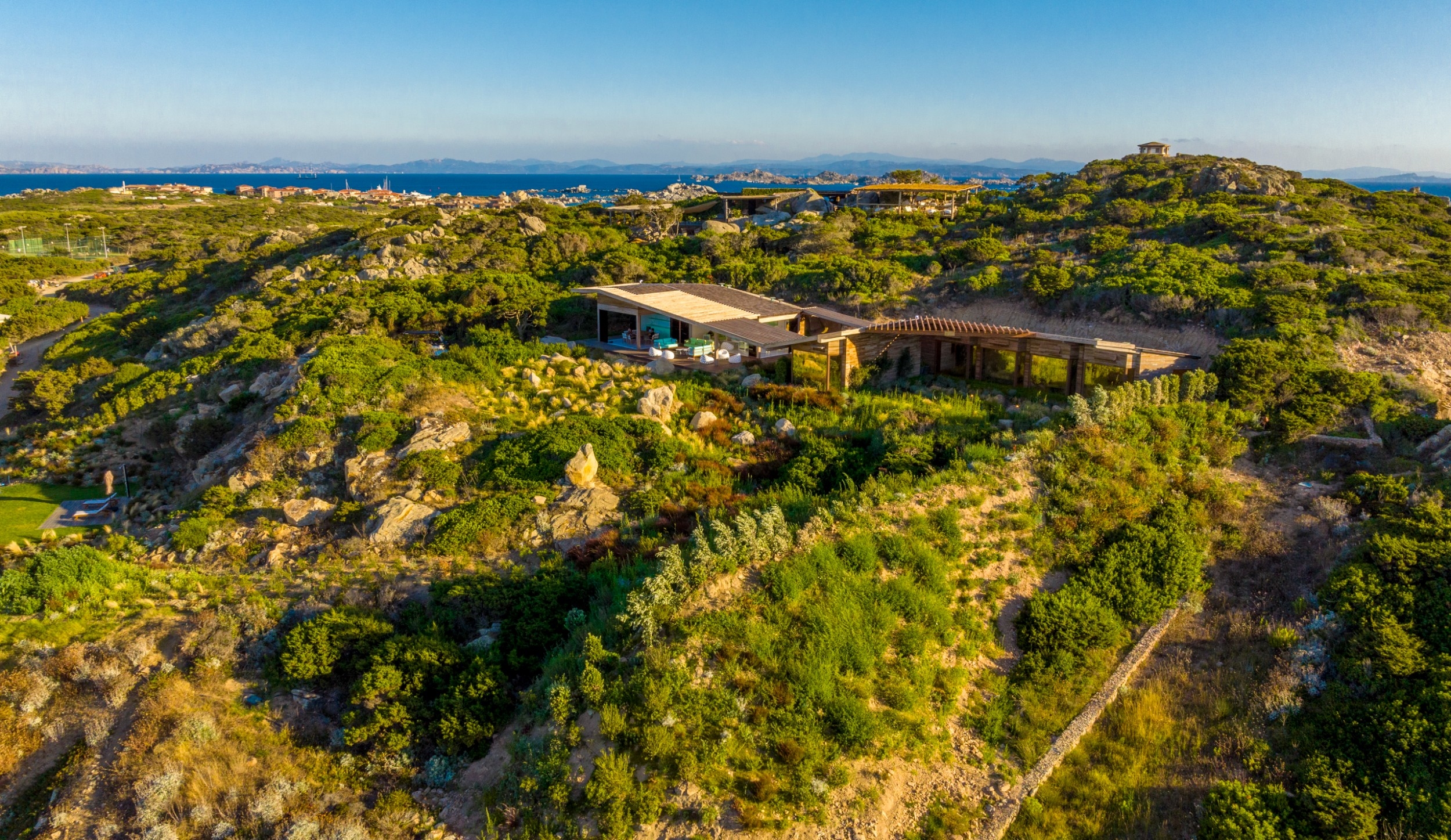  FOR SALE : Exceptional contemporary property - Panoramic sea view - Cavallo isl… - 物件實景