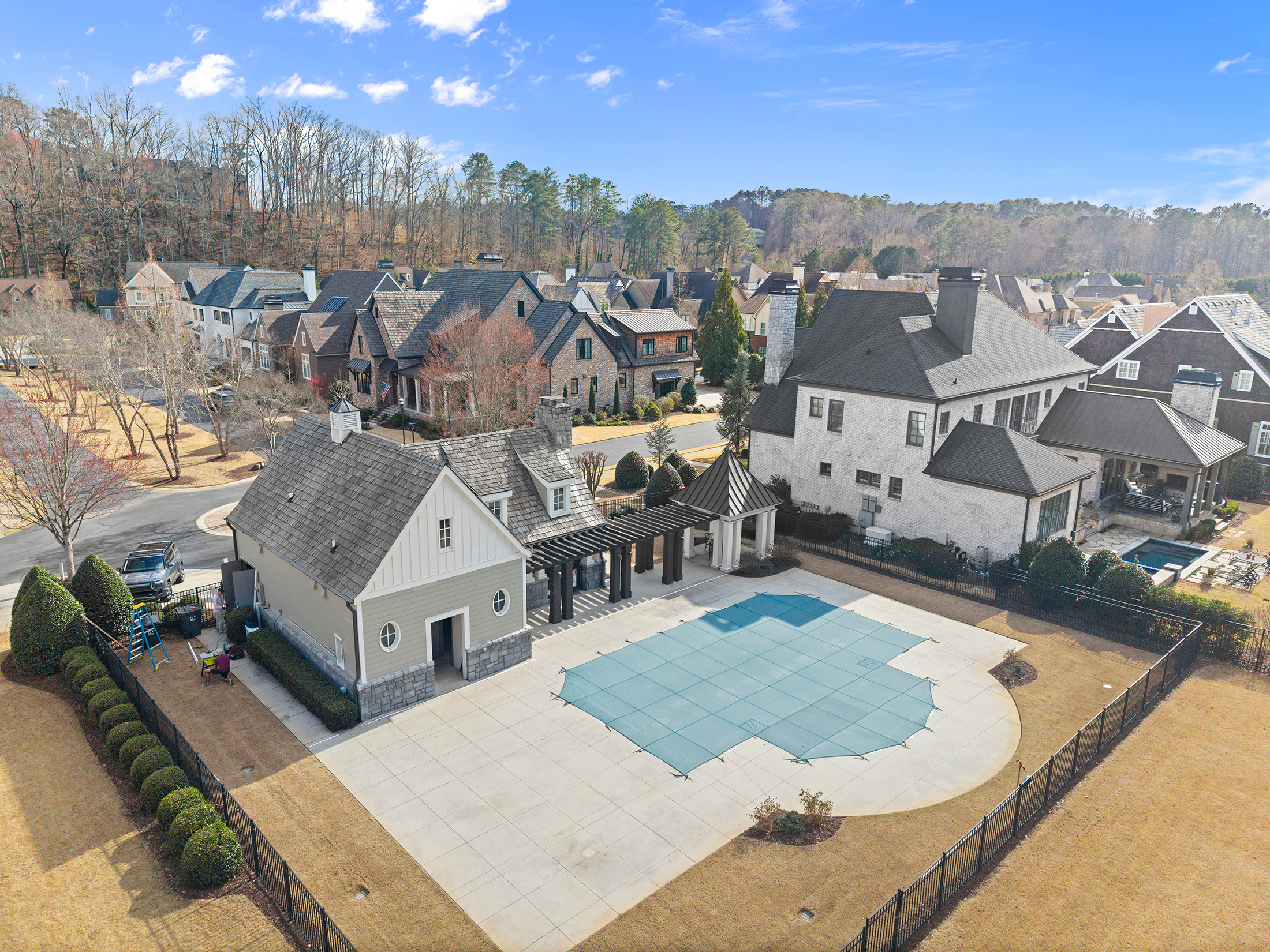  Private on Three Sides  Backing to HOA Green Space  Gated Community - 物件實景