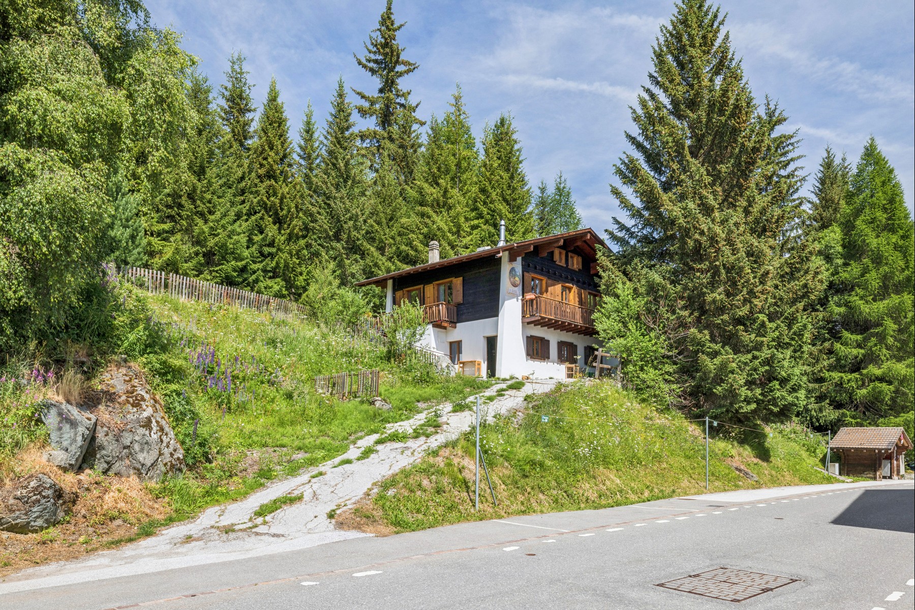  A beautiful chalet just a stone
