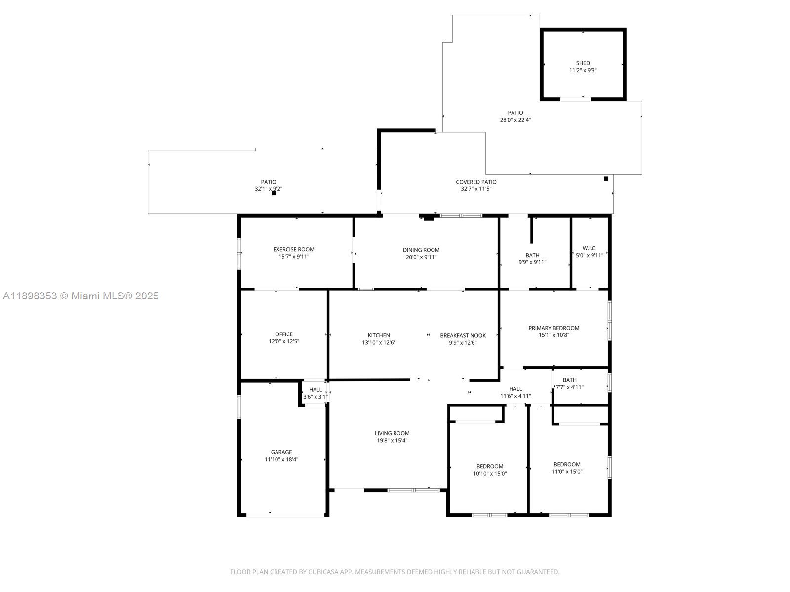 Miami, Florida, 33175, United States, 4 Bedrooms Bedrooms, ,2 BathroomsBathrooms,Residential,For Sale,1979447