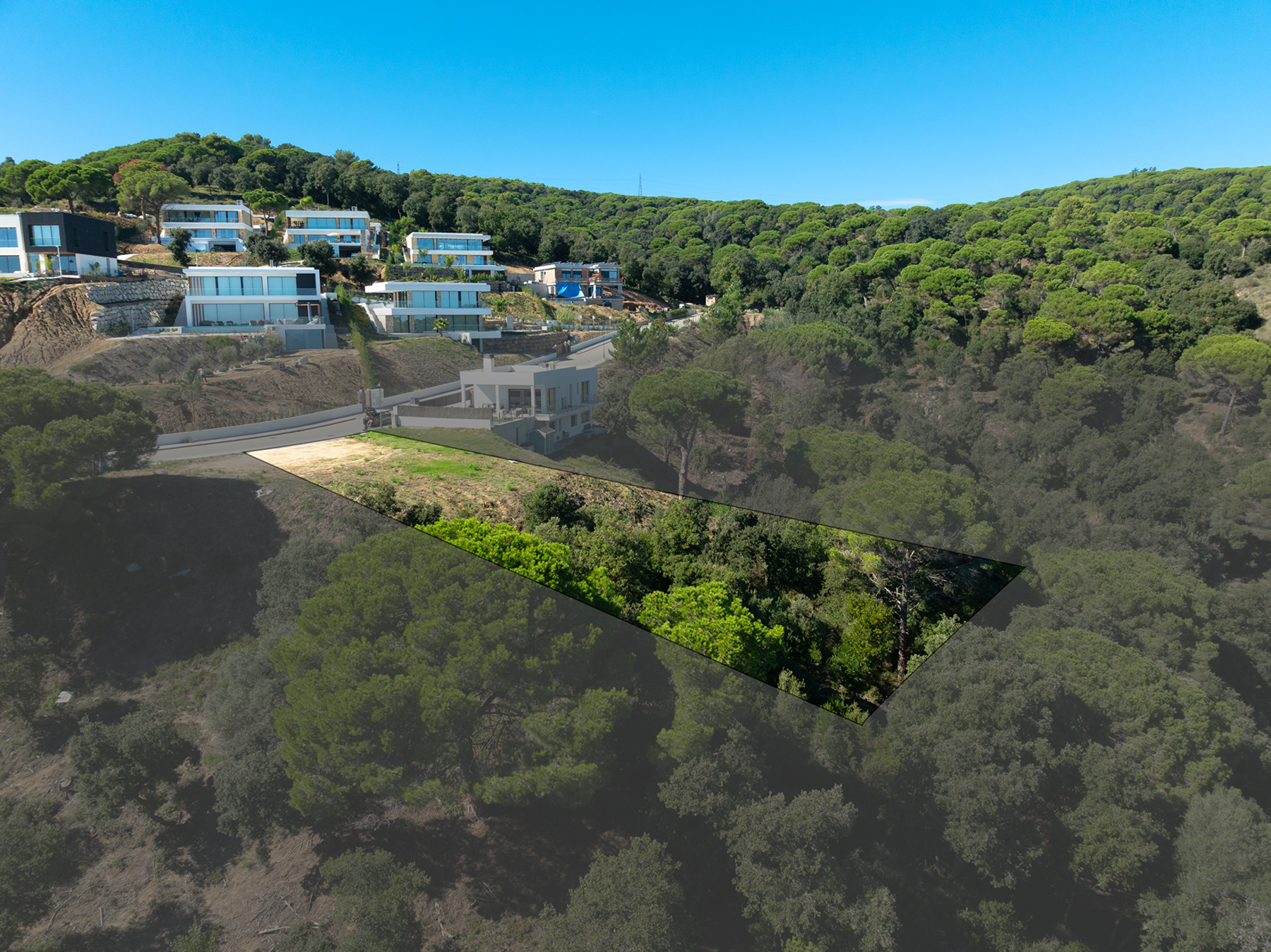  Urban plot with panoramic sea views in Llavaneres - Costa BCN - 物件實景