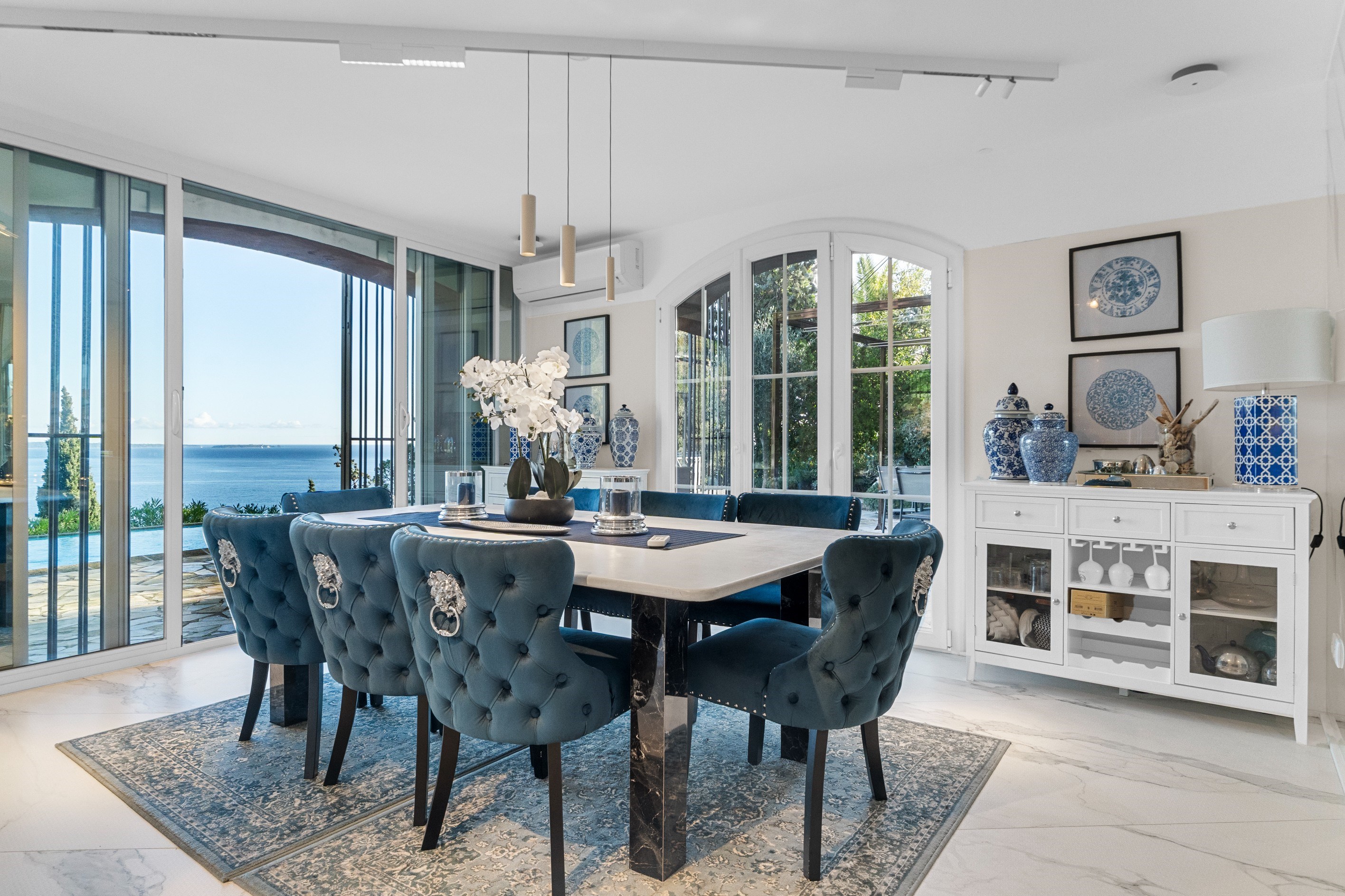  Villa with sea view and private cove in Théoule-sur-Mer - 物件實景