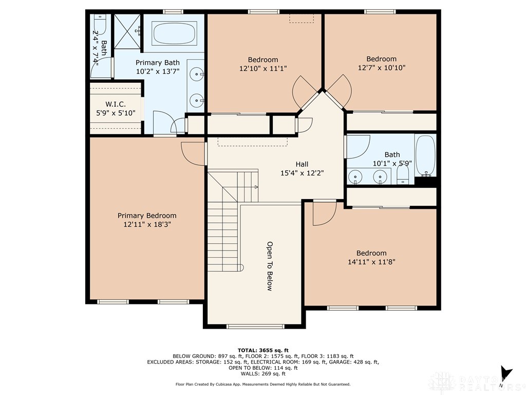 Dayton, Ohio, 45458, United States, 4 Bedrooms Bedrooms, ,4 BathroomsBathrooms,Residential,For Sale,1875068