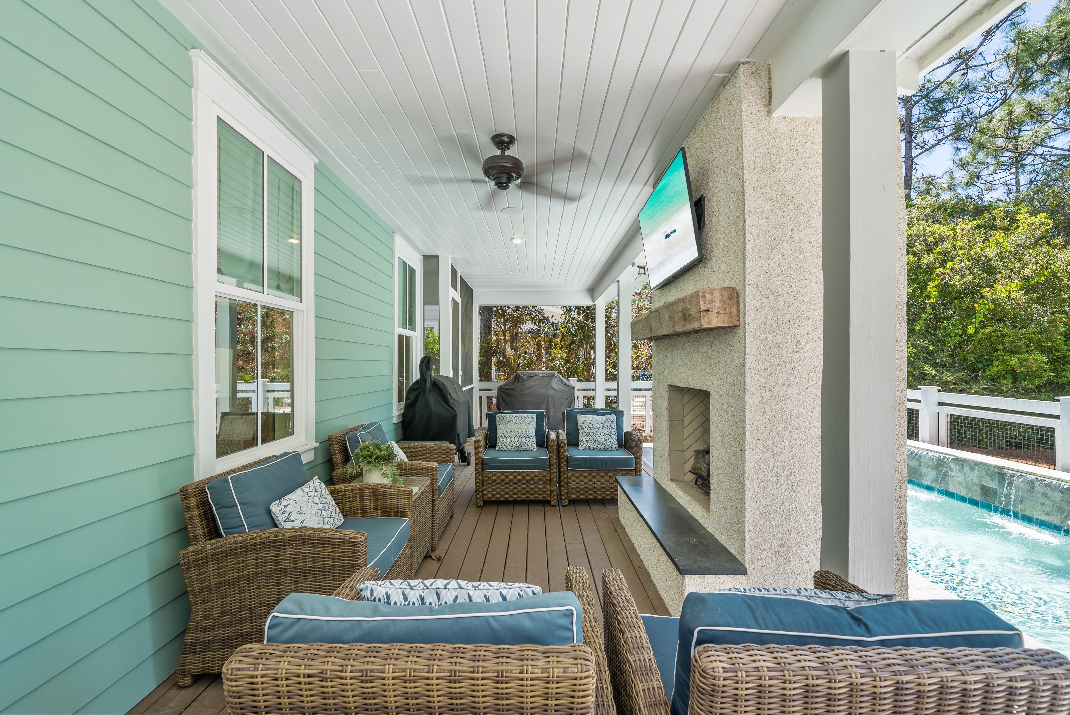  Impressive WaterColor Home With Private Pool And Expansive Porches - 物件實景