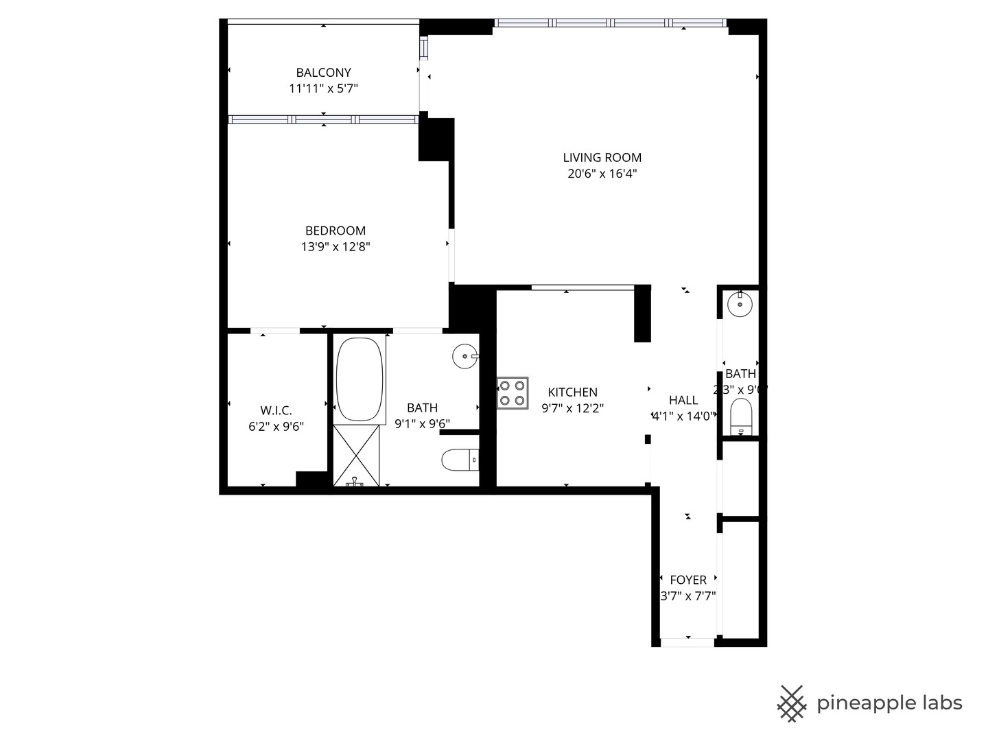 Chicago, Illinois, 60611, United States, 1 Bedroom Bedrooms, ,2 BathroomsBathrooms,Residential,For Sale,1989555