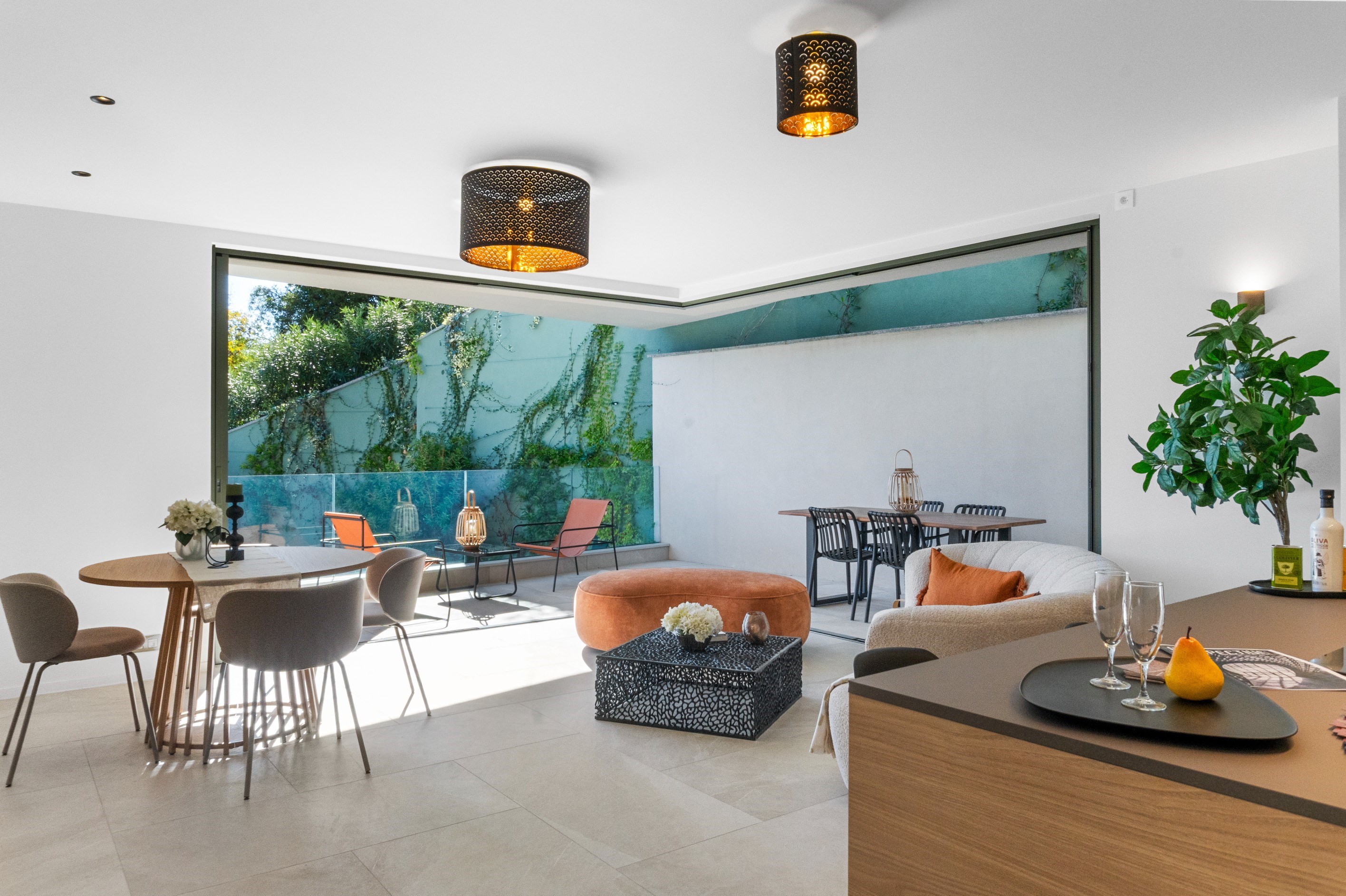  New luxury apartment with terrace and sea glimpse near Mandelieu, French Riviera - 物件實景