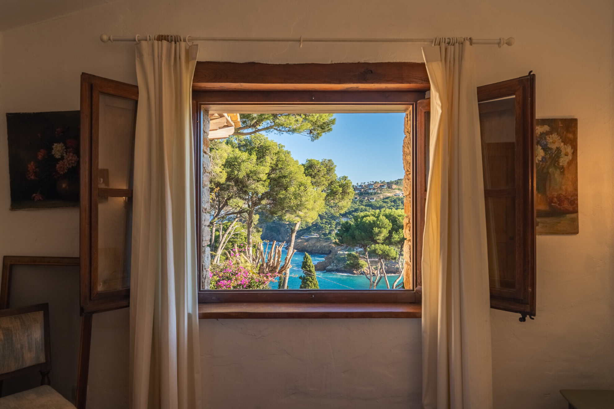  Unique property with sea views in Sa Riera, Begur - 物件實景