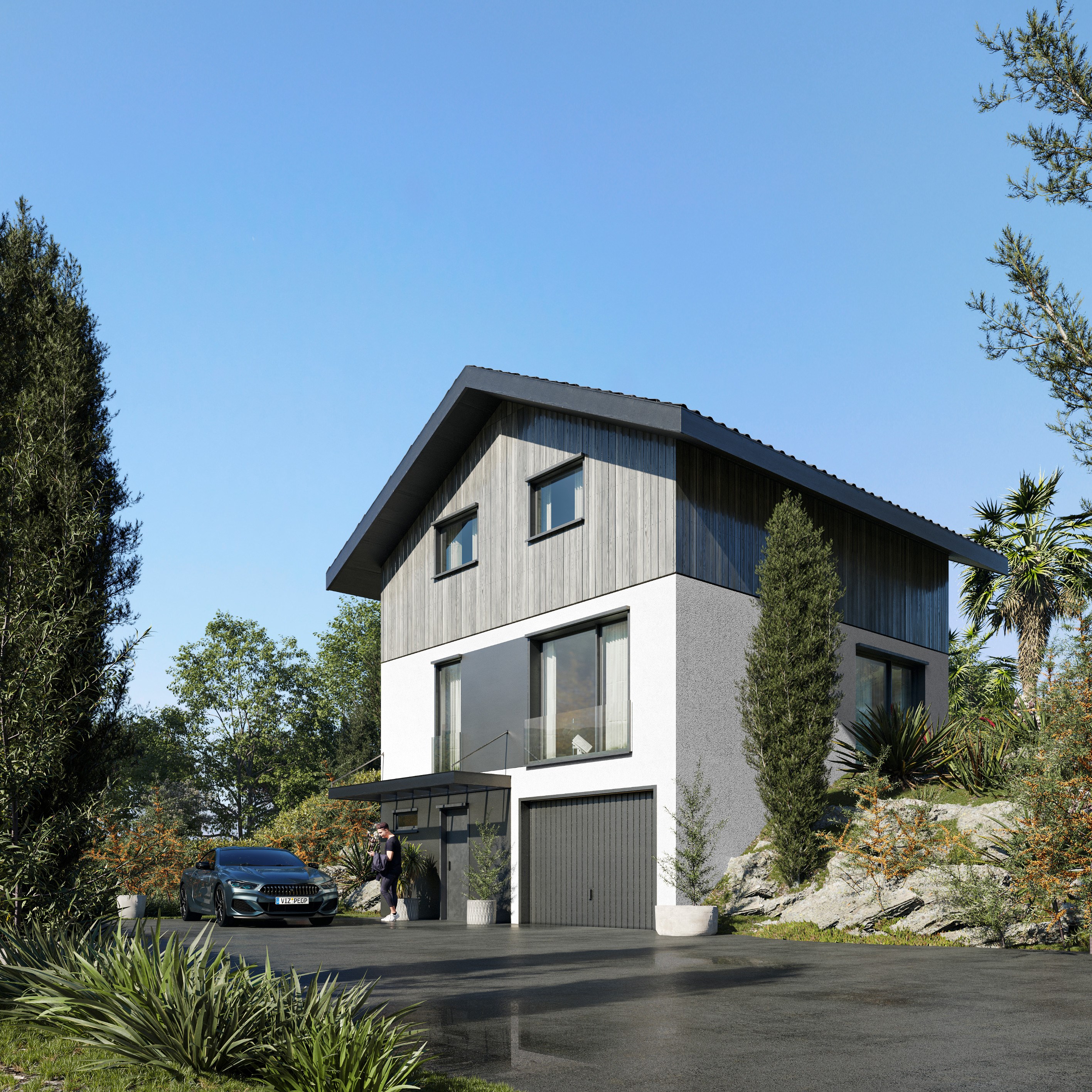  Maxilly, off-plan villa with view on the lake - 物件實景
