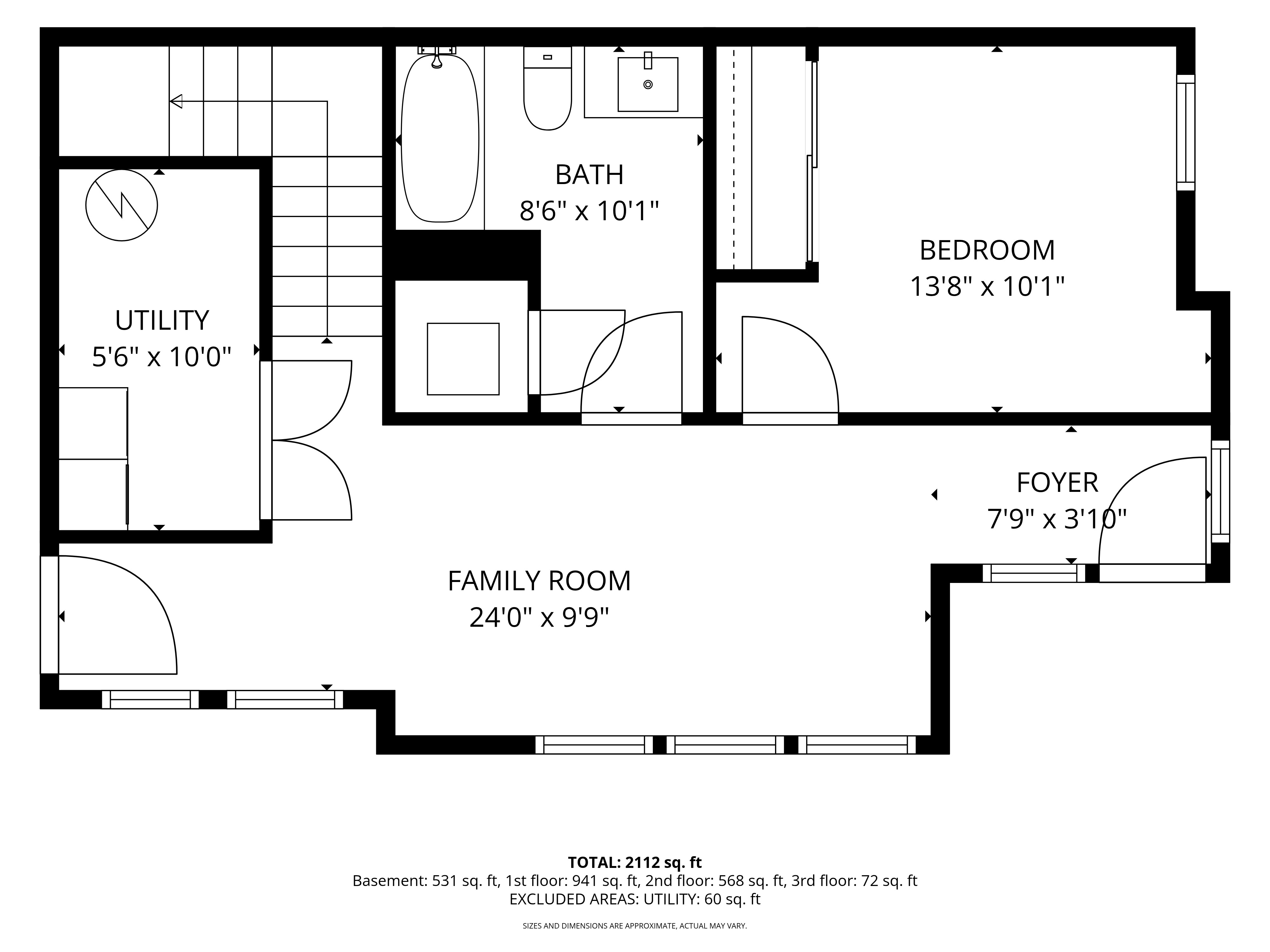  Beautifully Maintained Corner-Unit Townhome with Rooftop Views - 物件實景
