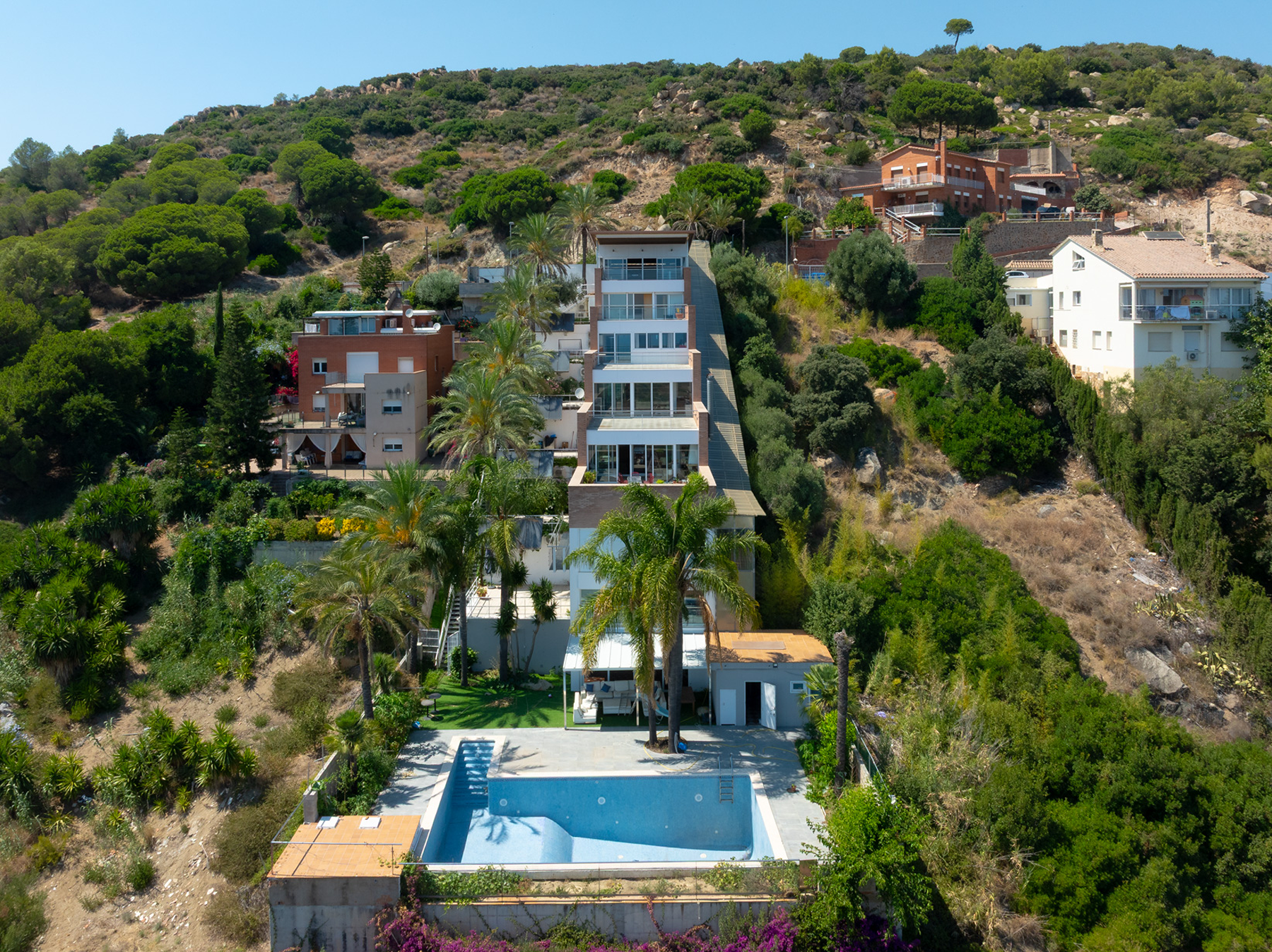  Contemporary Villa with 8 floors and Exceptional Sea Views - 物件實景