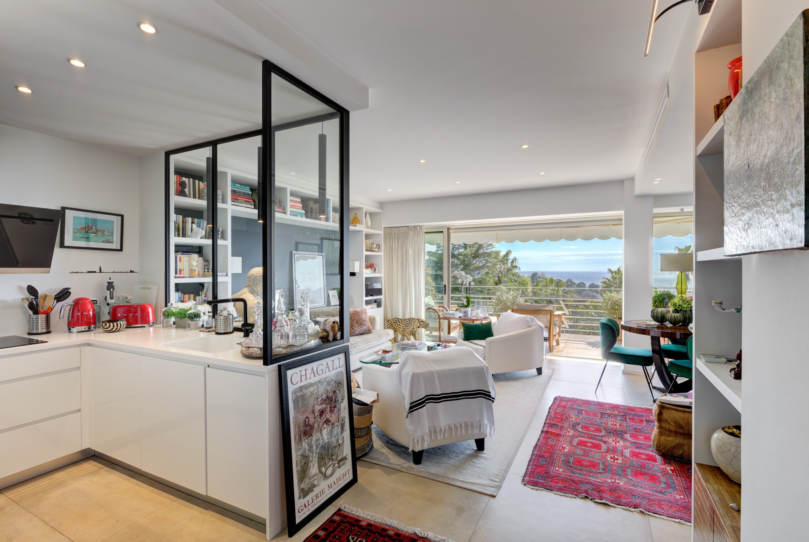  Luxury apartment with panoramic sea views in Cannes Californie - 物件實景