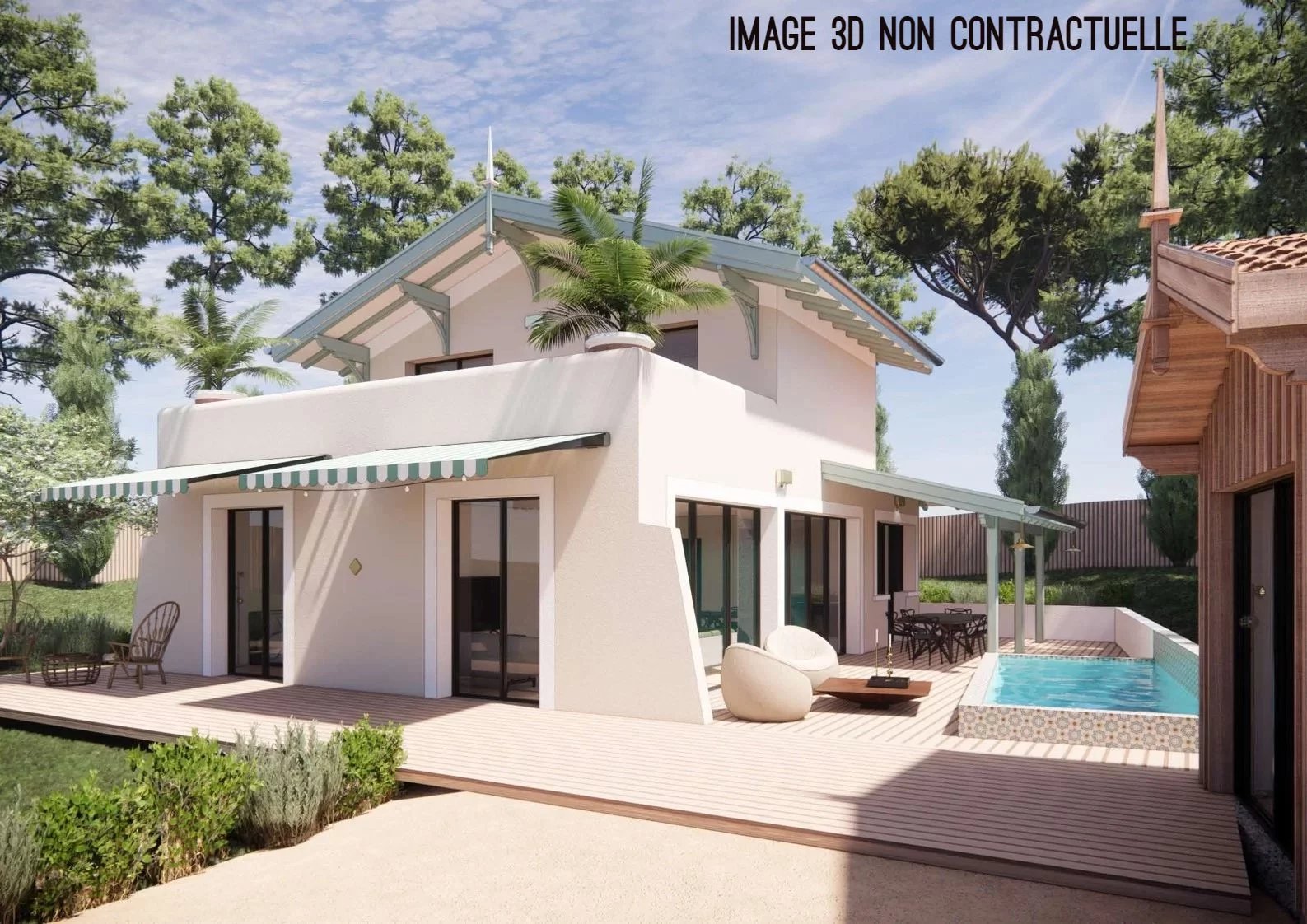 Pyla-sur-Mer, New Aquitaine, 33115, FR, 2 Bedrooms Bedrooms, ,1 BathroomBathrooms,Residential,For Sale,1442569
