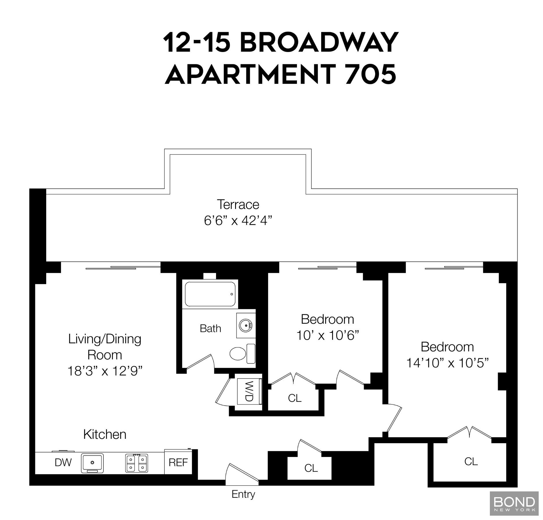 New York City, New York, 11106, United States, 2 Bedrooms Bedrooms, ,1 BathroomBathrooms,Residential,For Sale,1738654