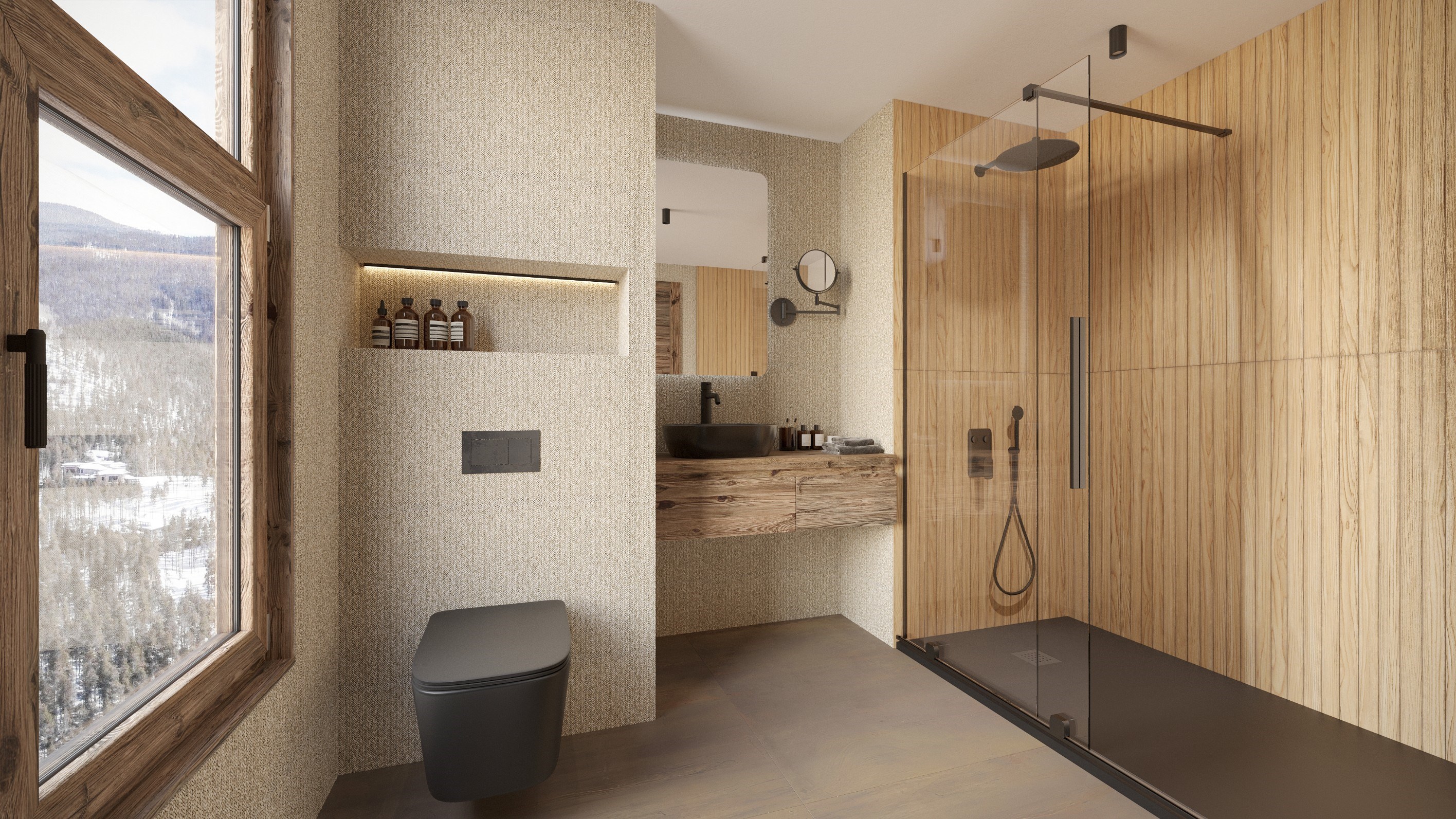  Apartment 001 Zen Haven - New residence close to the center of Megève - 物件實景