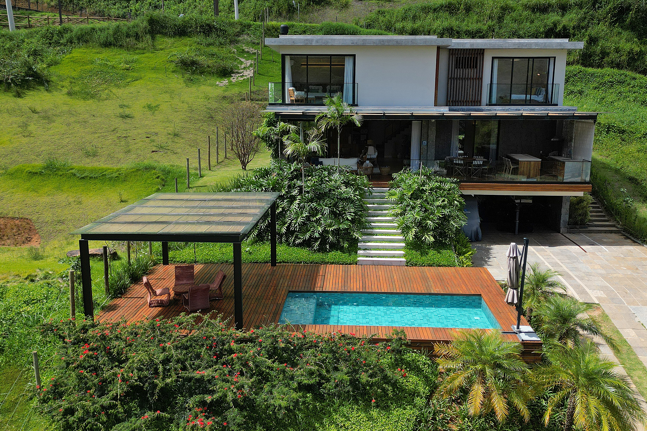  Contemporary residence with mountain views in Fazenda Marambaia - 物件實景