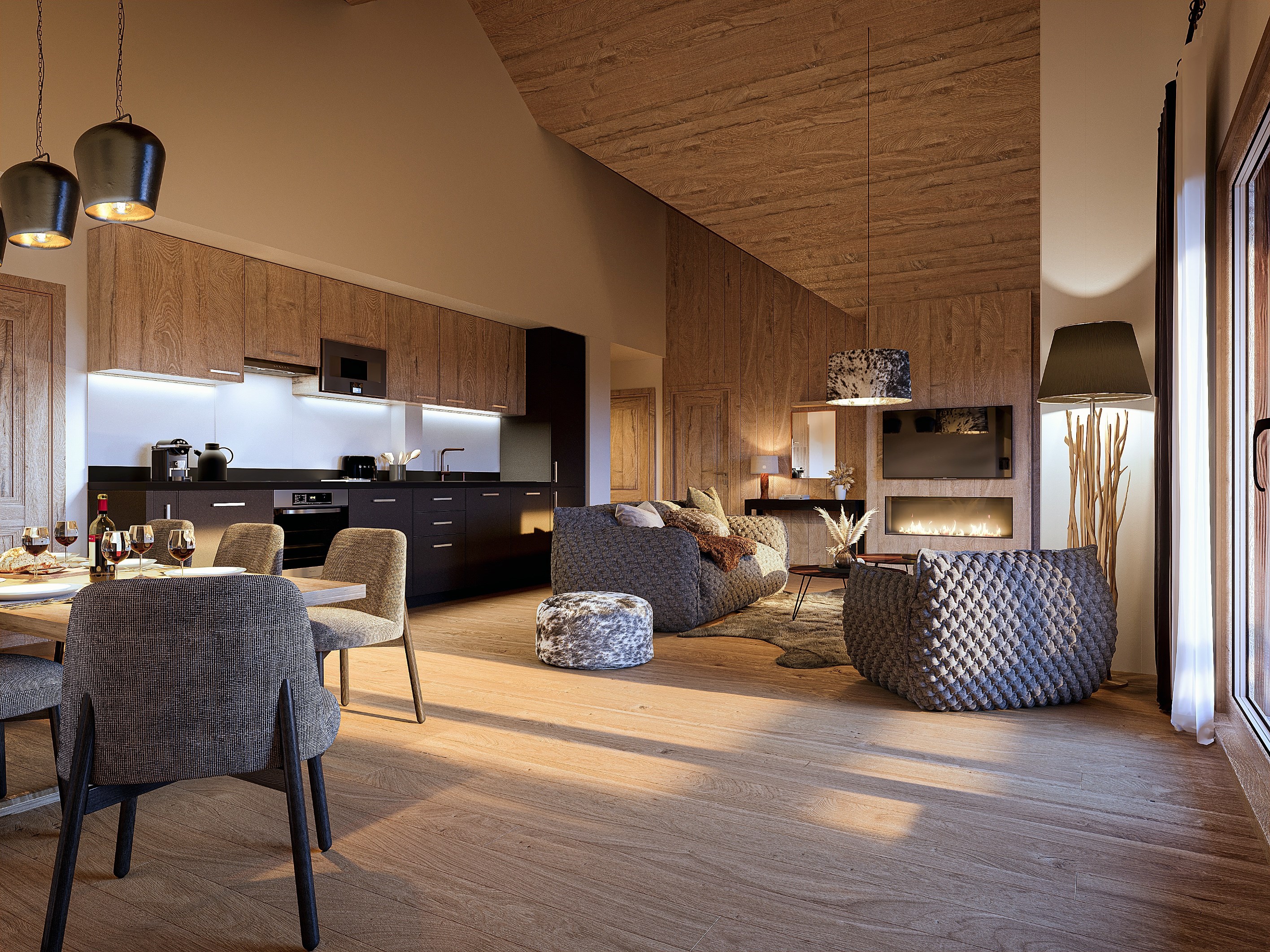  Apartment Claret - in the heart of the Vaujany resort - 物件實景
