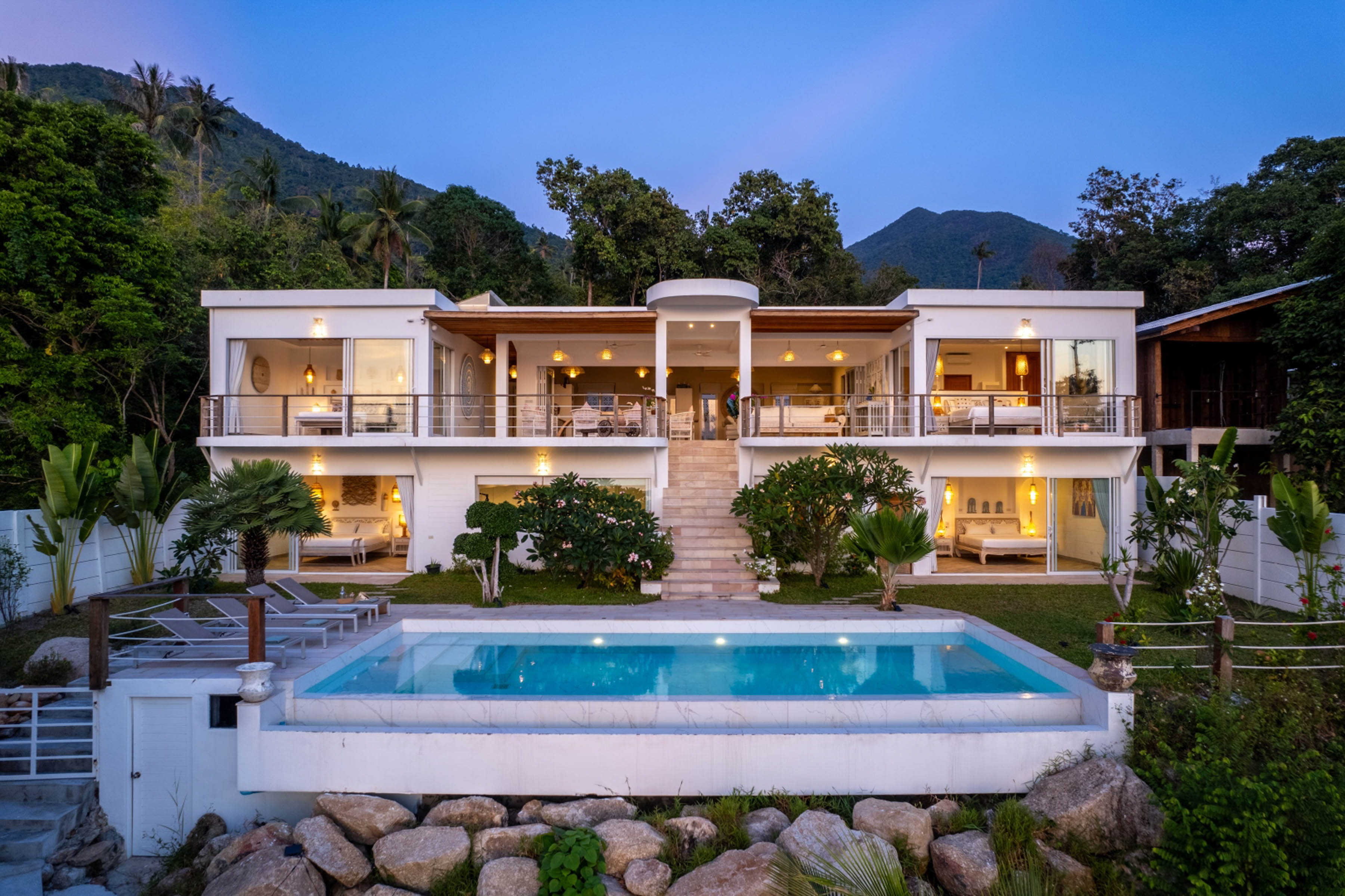 Stunning Beachfront Villa in Chaloklum Koh Phangan - 物件實景