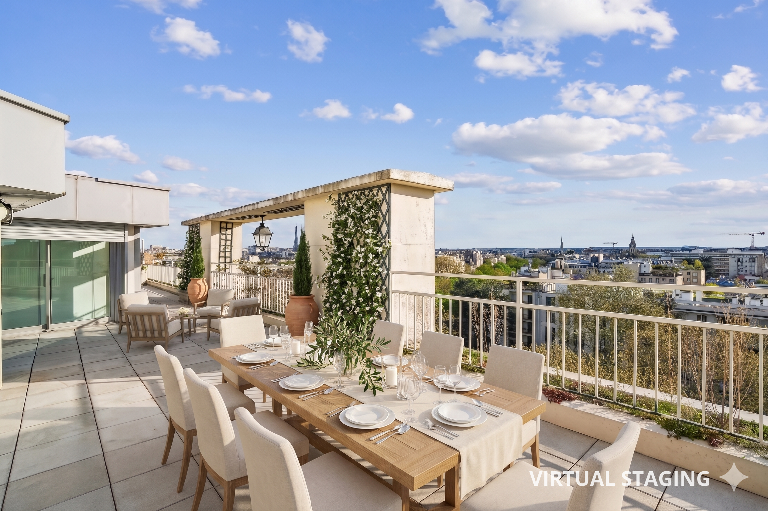  Prestigious Apartment – Duplex with Rooftop Terrace and Panoramic Views of Paris - 物件實景