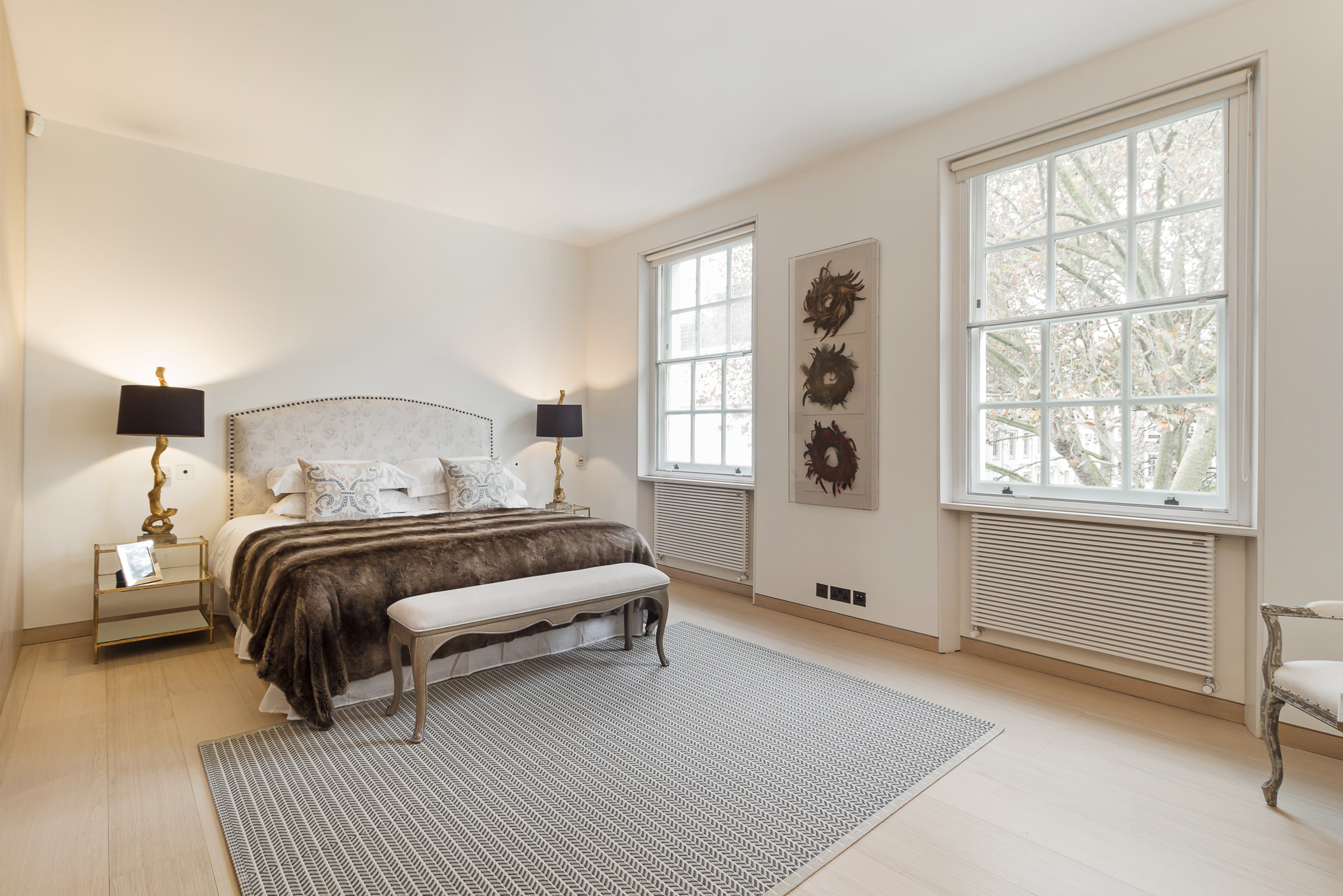  Grade II-Listed Townhouse on Montpelier Square with Terrace and Garden Views - 物件實景