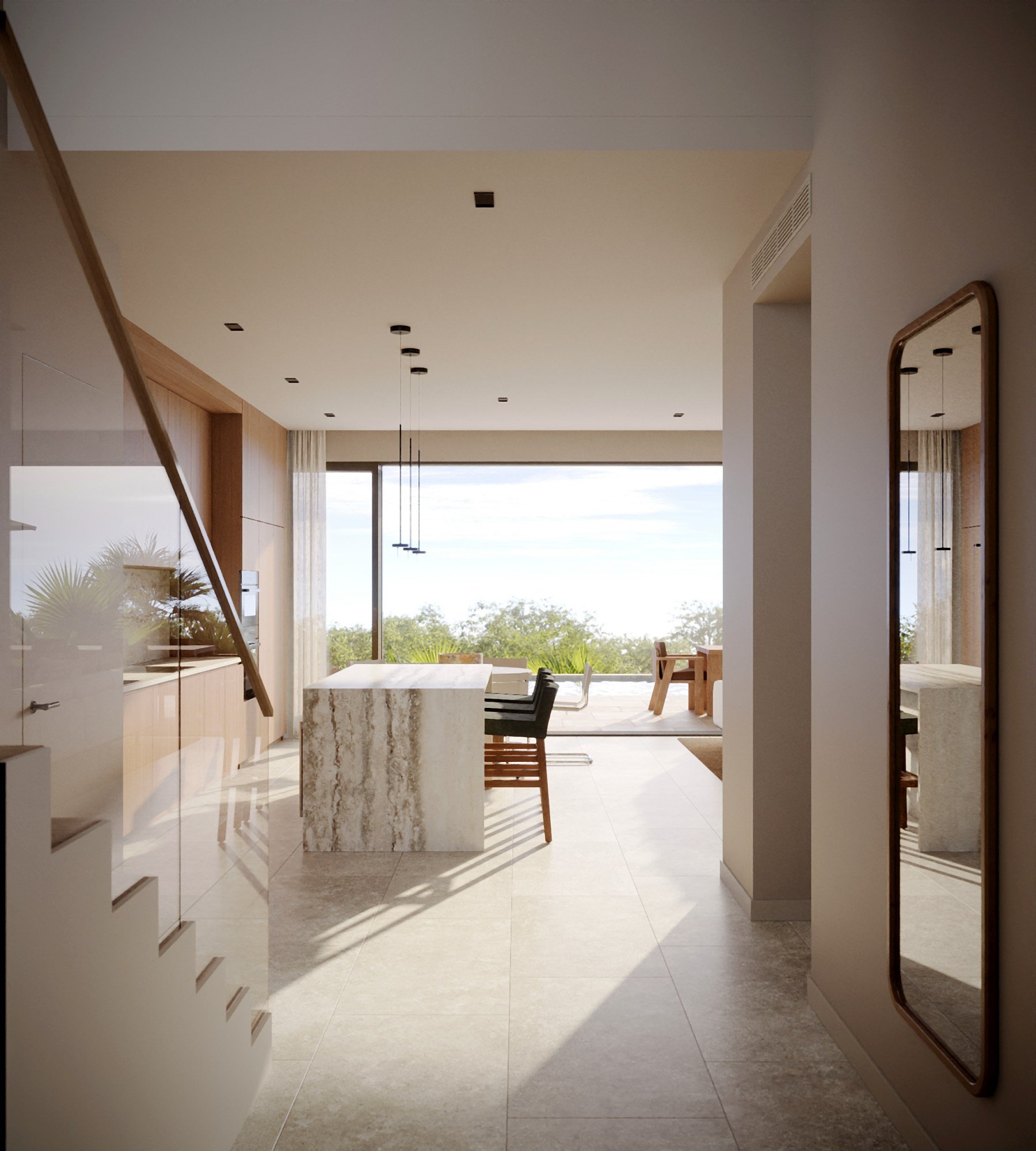  6 Bedroom Family Villa with Rooftop Terrace in Geroskipou, Pafos - 物件實景