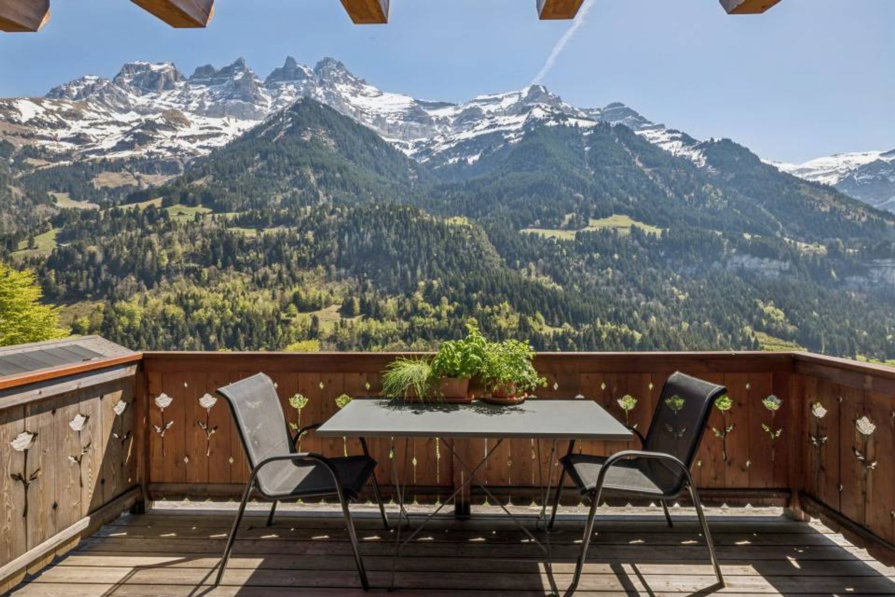  Magnificent chalet with breathtaking views of the Dents du Midi mountains - 物件實景