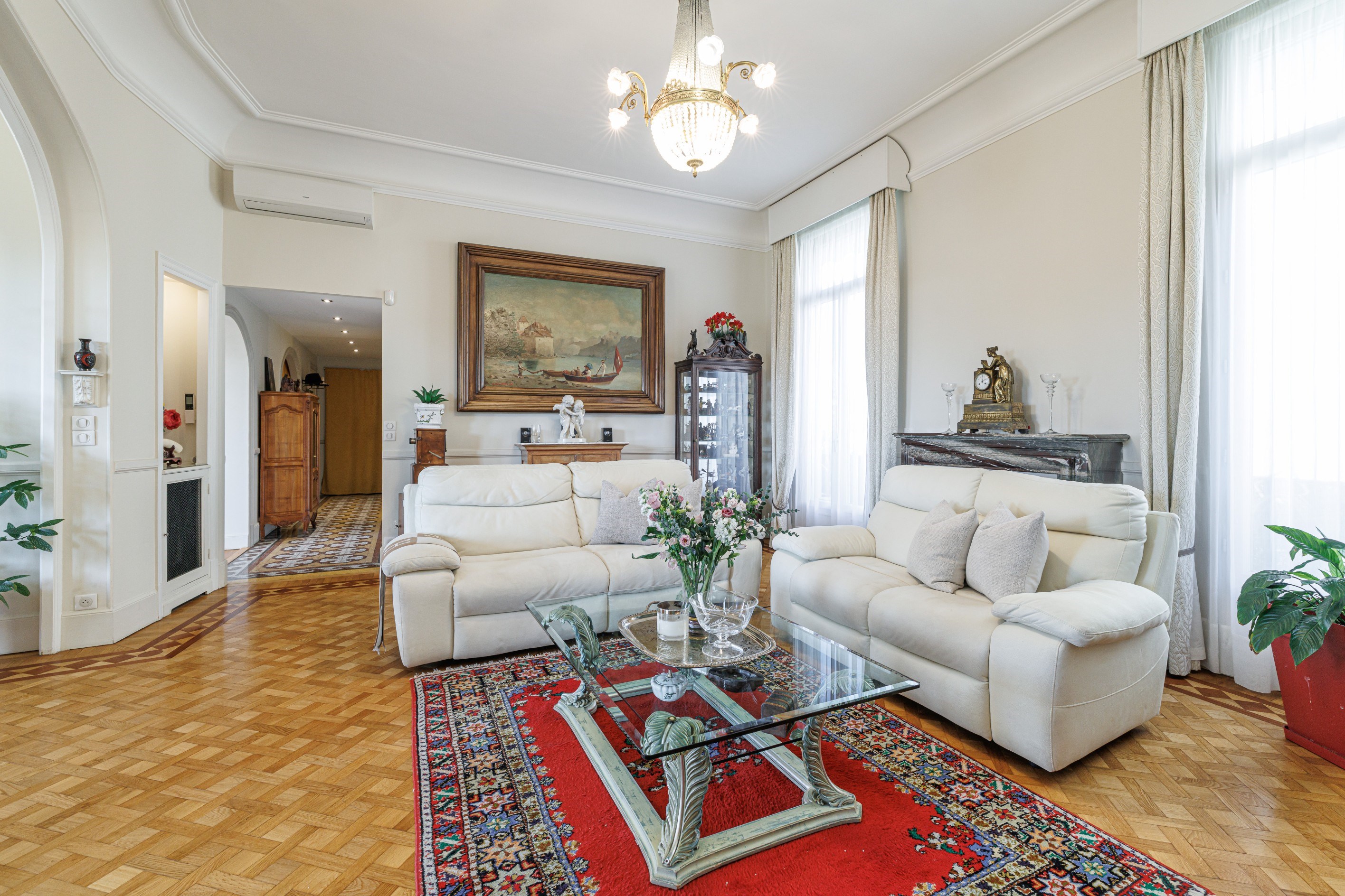  Top floor Art Deco apartment with 5 bedrooms and double garage in Nice Carabacel - 物件實景