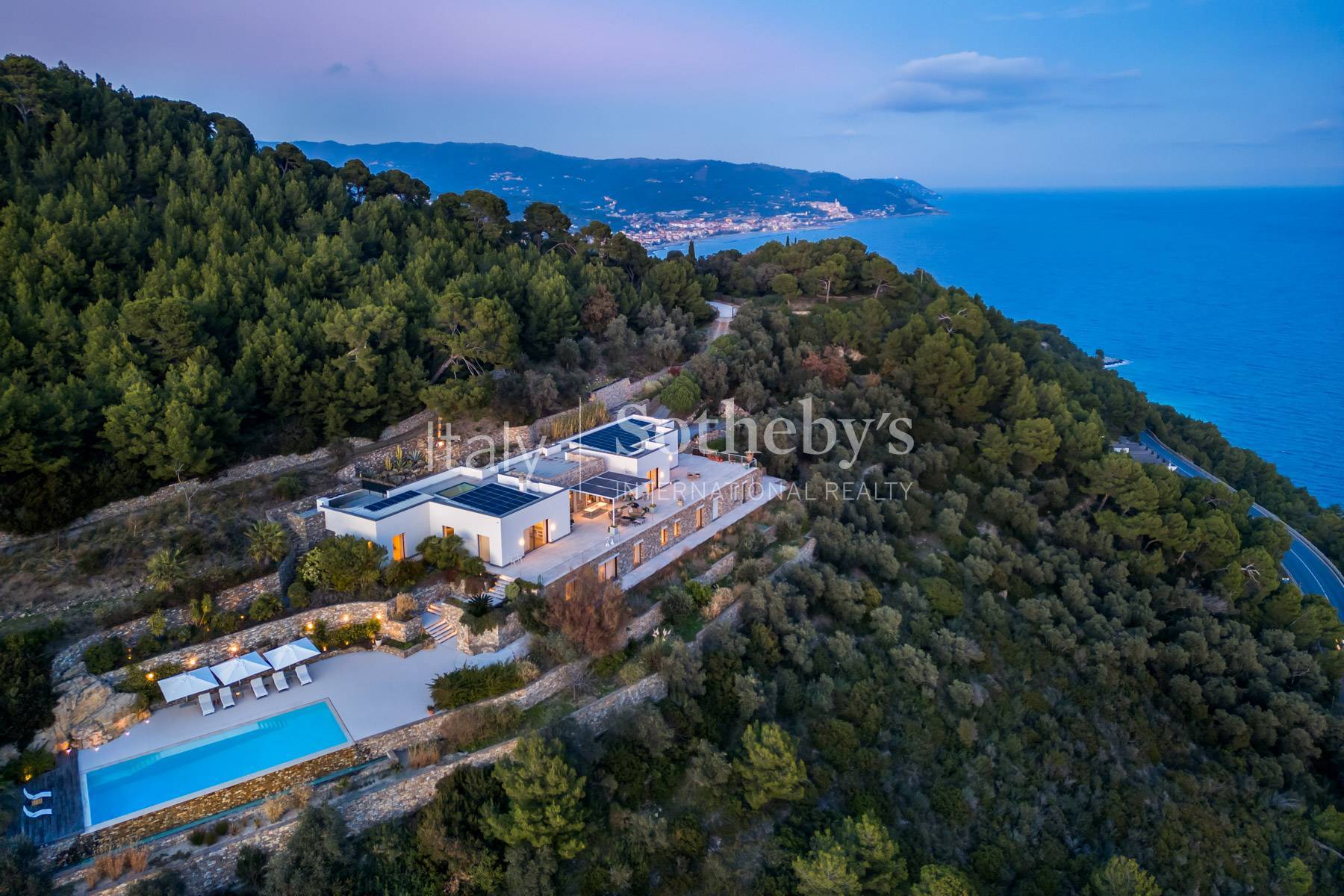 Elegant villa on the ligurian coast with panoramic views - 物件實景