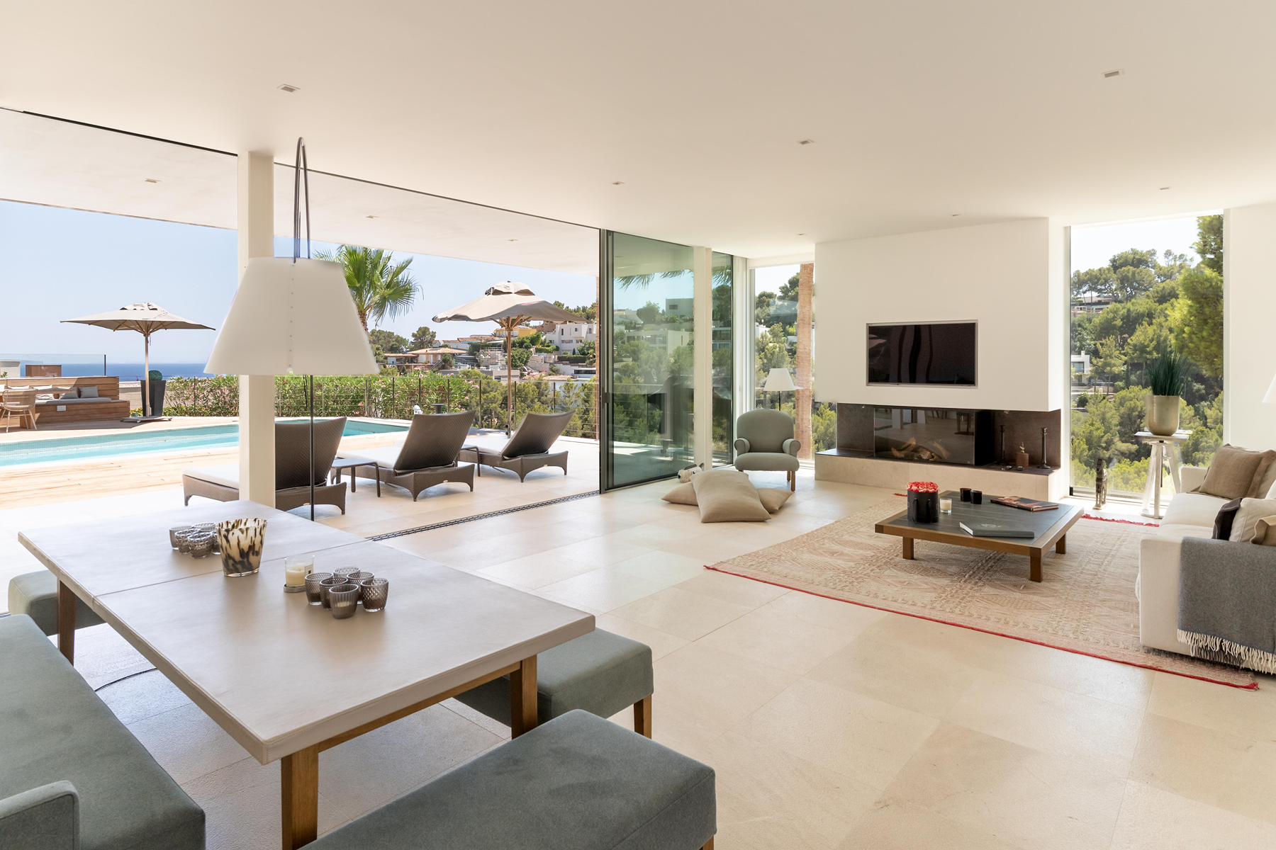  Contemporary style villa with sea views in Costa den Blanes, Mallorca - 物件實景