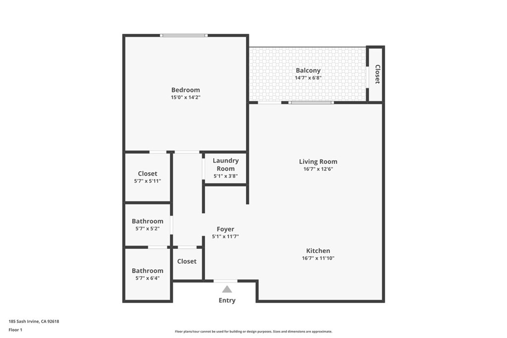 Irvine, California, 92618, United States, 1 Bedroom Bedrooms, ,1 BathroomBathrooms,Residential,For Sale,1707391