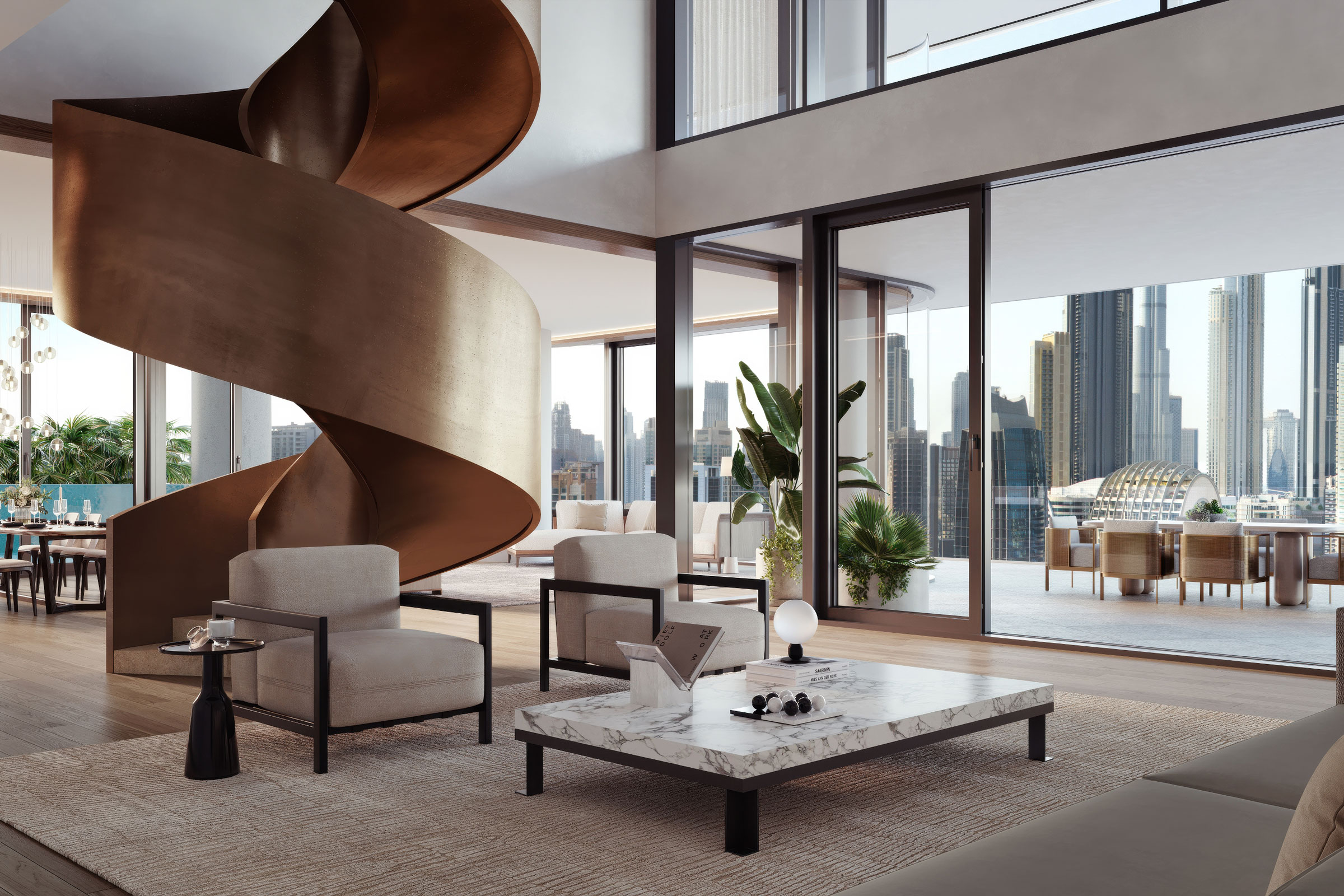  Business Bay Apartment of Refined Modern Character - 物件實景