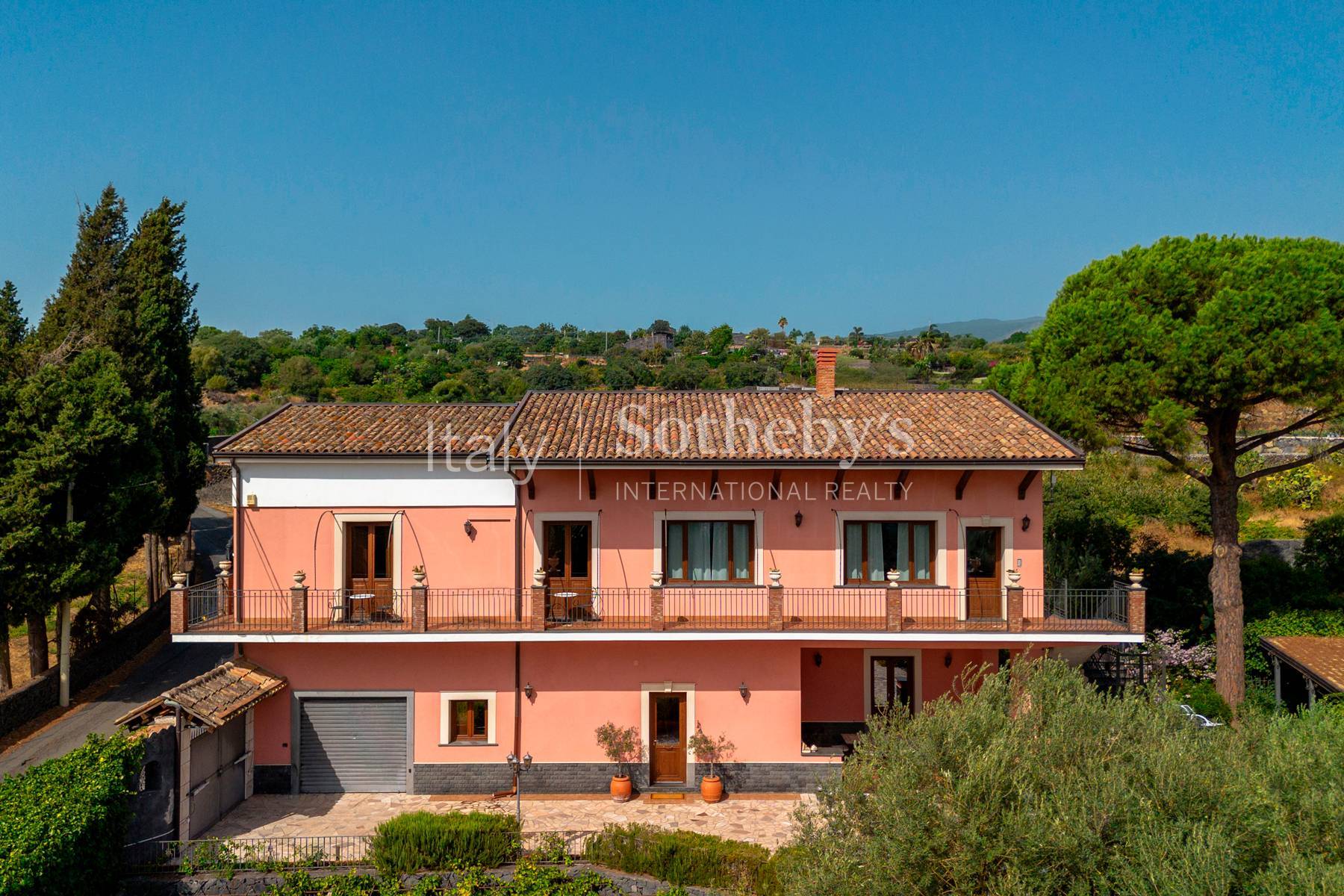  Elegant villa with a swimming pool and sea views in Acireale - 物件實景