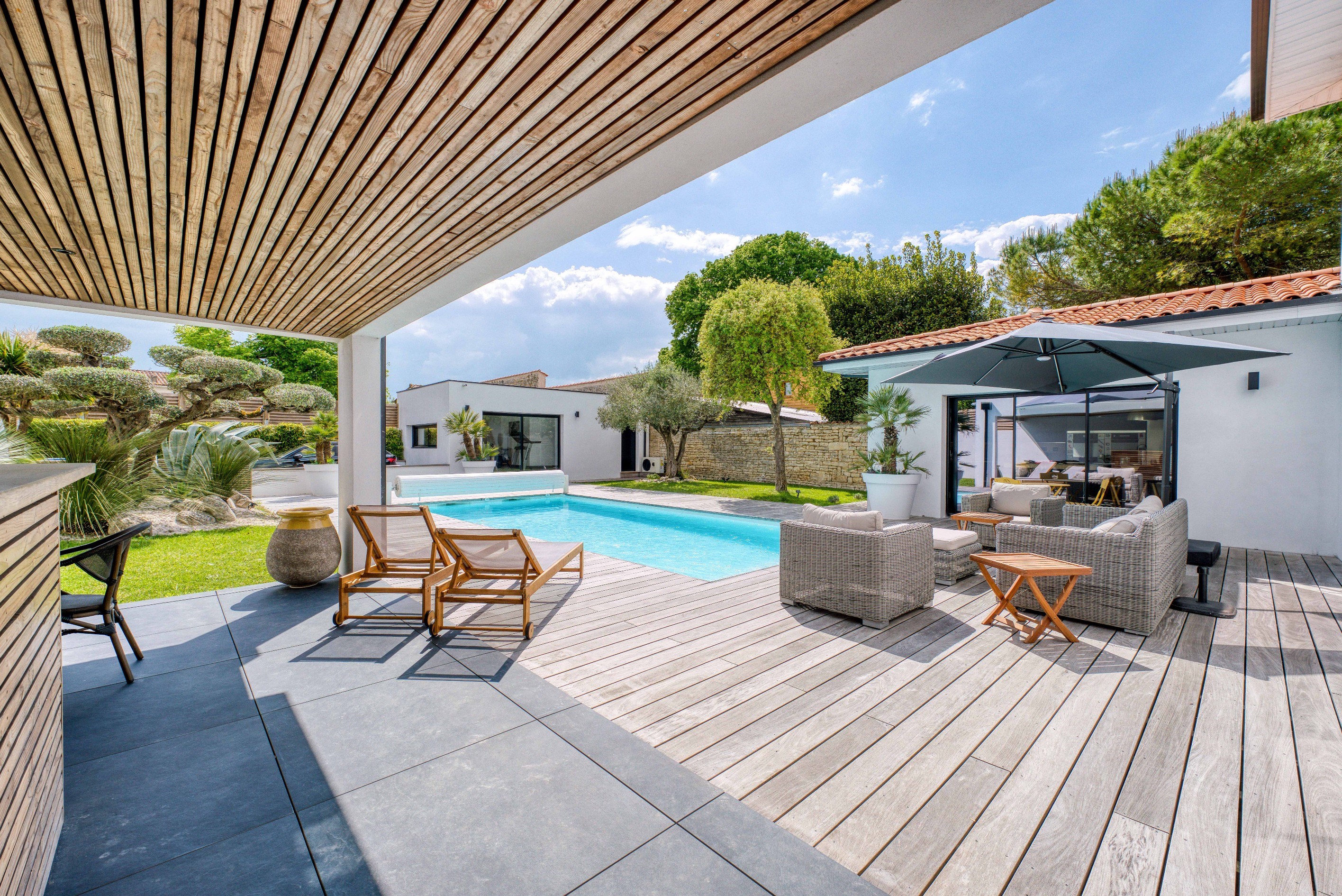 Contemporary 4 bedroom house with heated pool 15 minutes from La Rochelle - 物件實景
