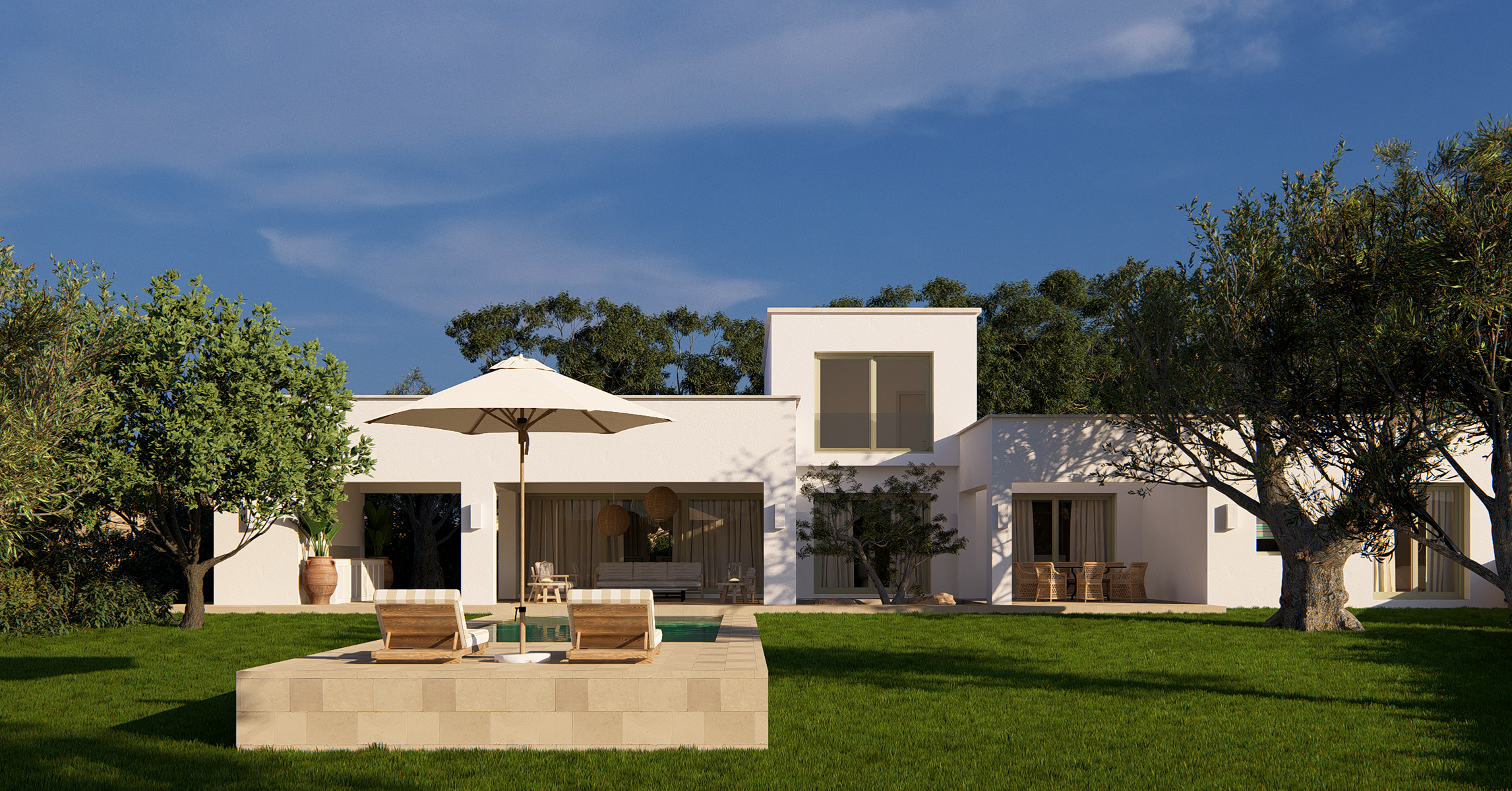  Contemporary villa with single-level living and landscaped garden - 物件實景