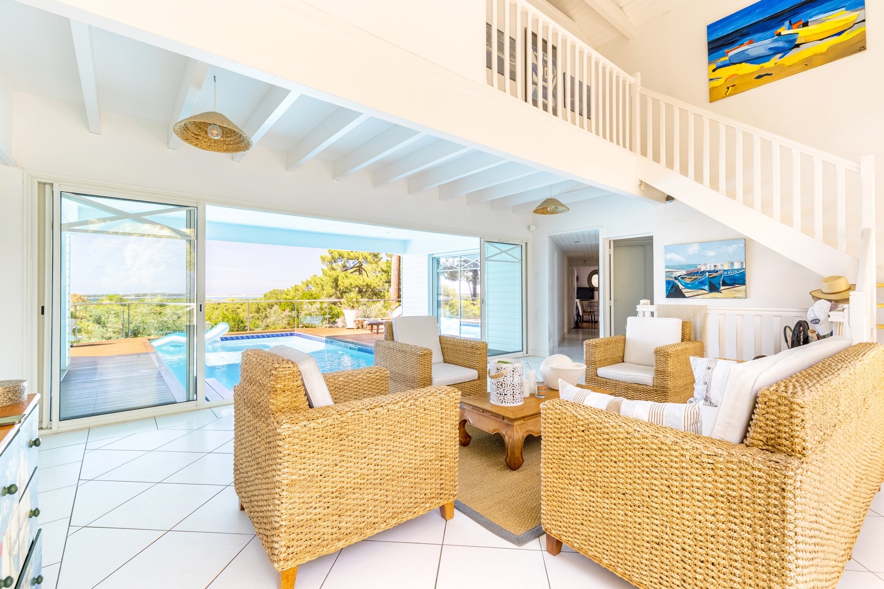  ARCHITECT VILLA WITH SEA VIEW IDEALLY LOCATED IN PYLA - 物件實景