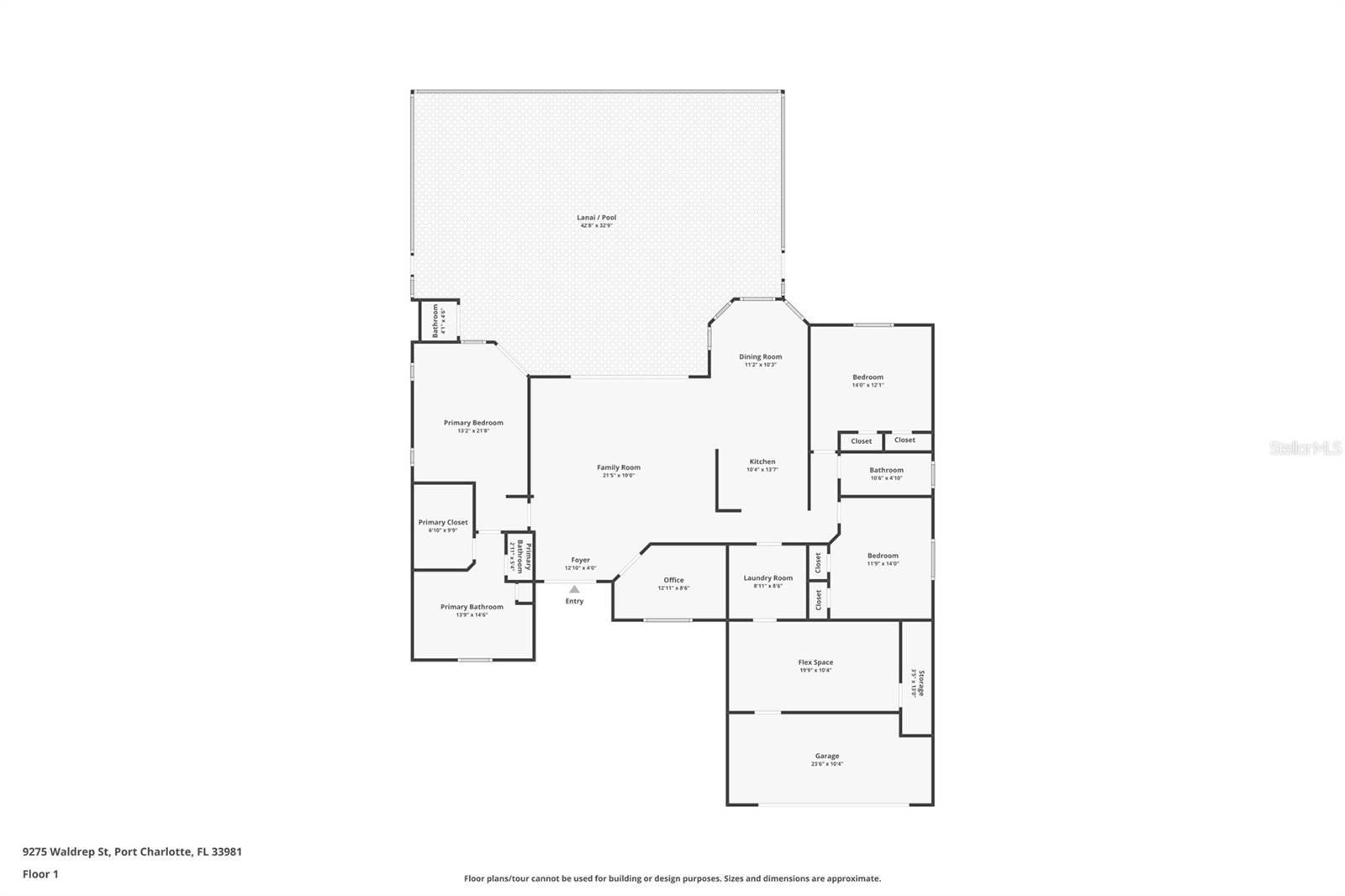 PORT CHARLOTTE, Florida, 33981, United States, 3 Bedrooms Bedrooms, ,3 BathroomsBathrooms,Residential,For Sale,1999314