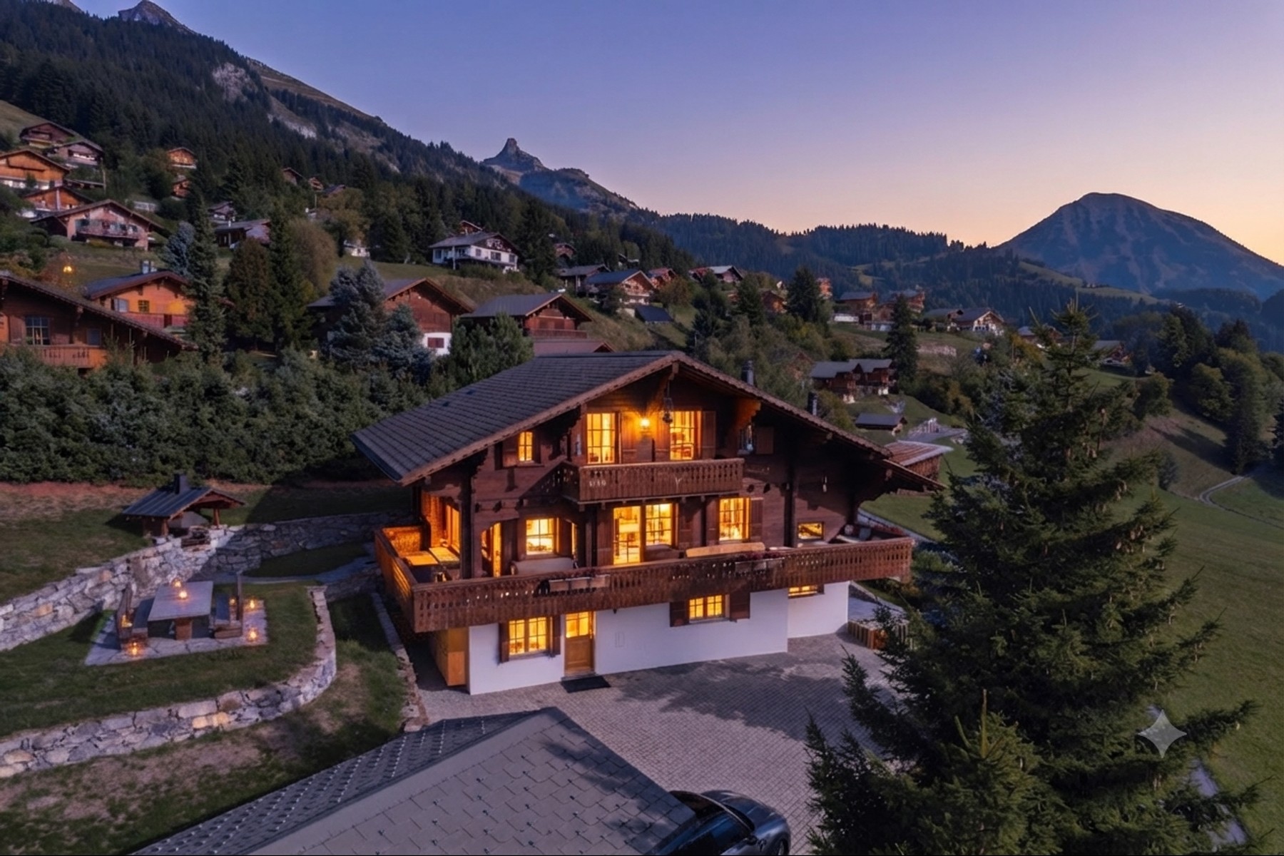  Chalet with home cinema / indoor jacuzzi / panoramic view - 物件實景