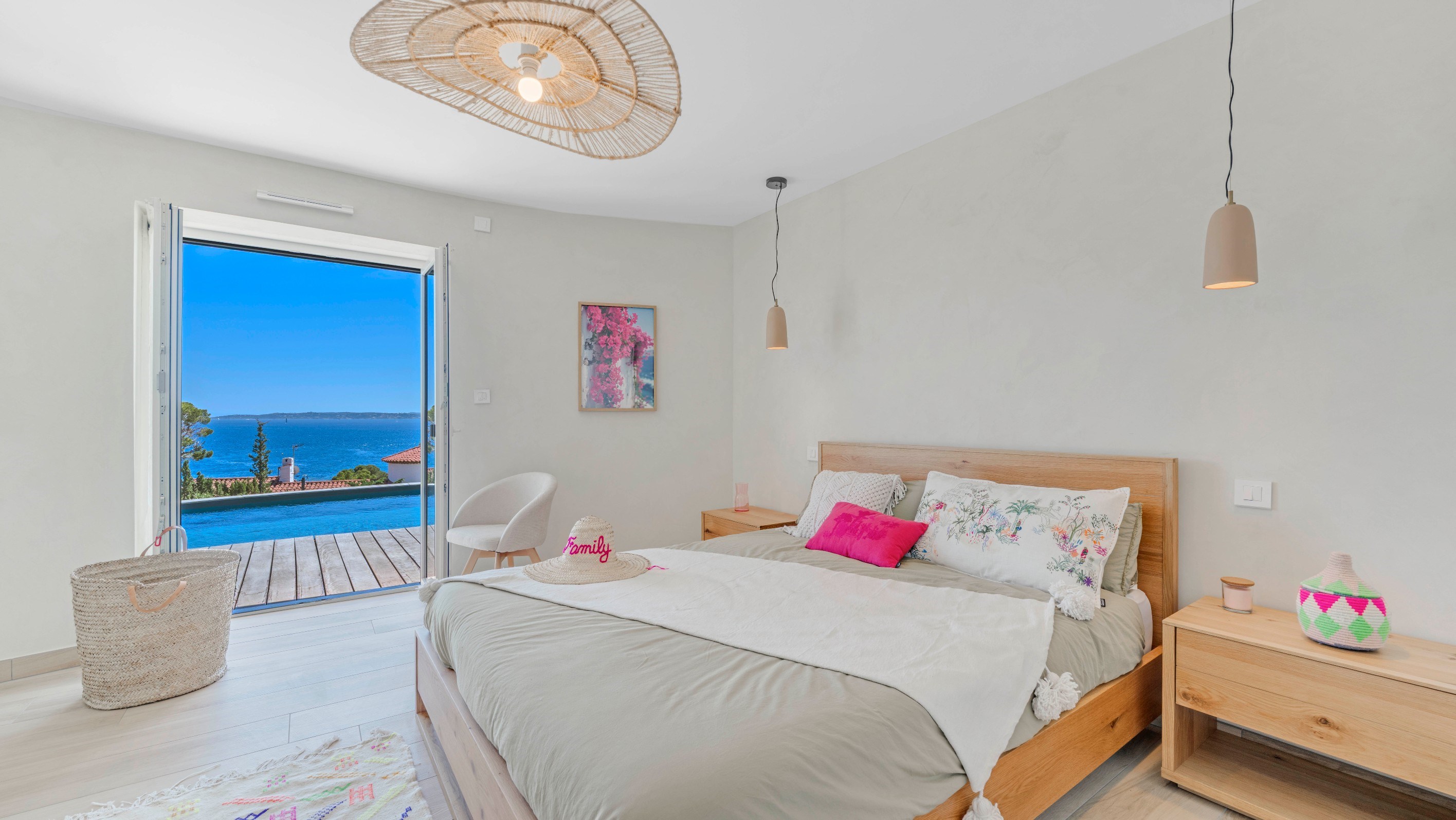  Luxury sea view villa in Les Issambres with heated pool view on Saint-Tropez - 物件實景