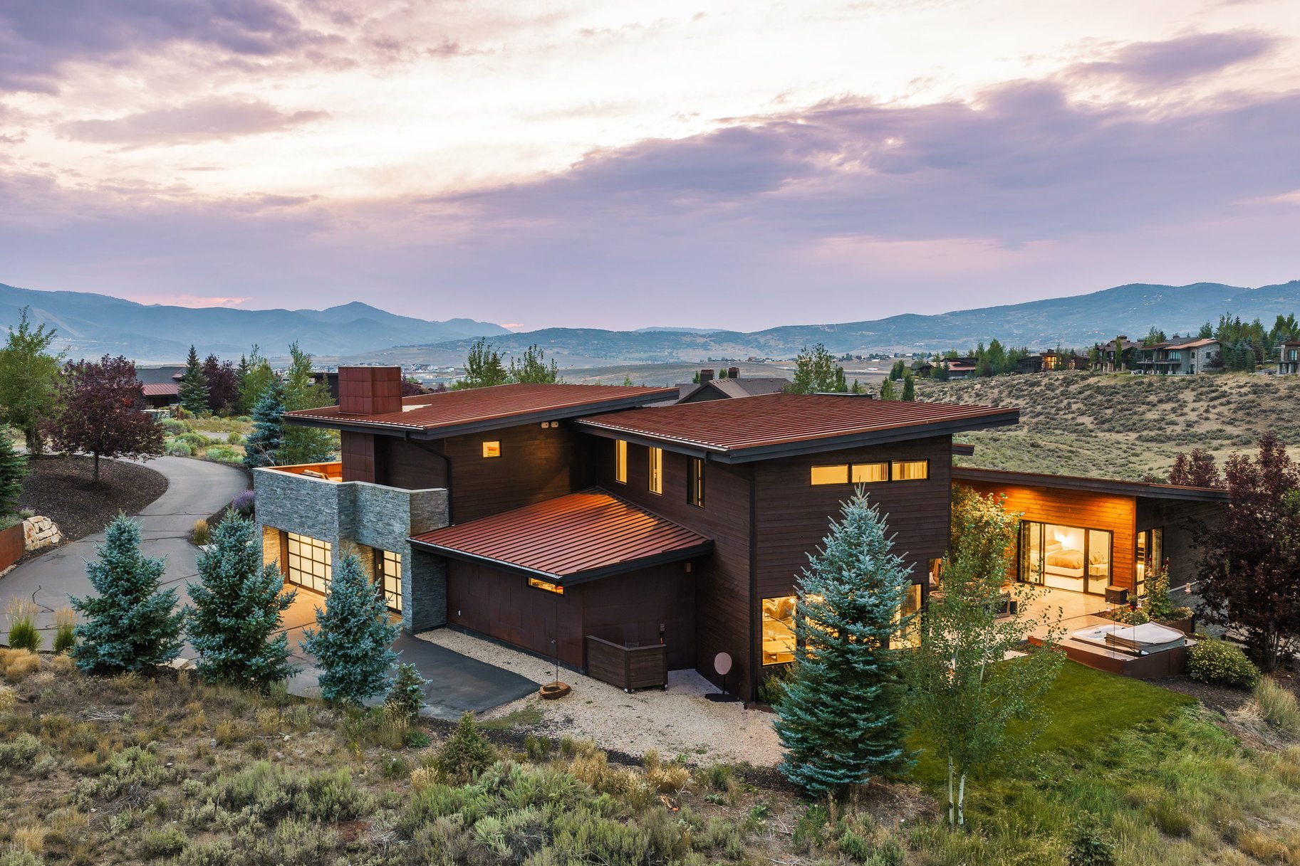  Contemporary Promontory Home with Exceptional Indoor-Outdoor Living - 物件實景