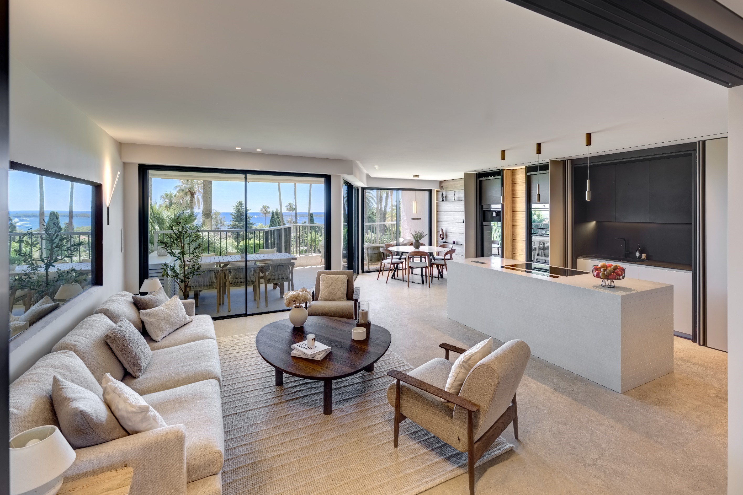  Sea view apartment with luxury amenities in Cannes - 物件實景