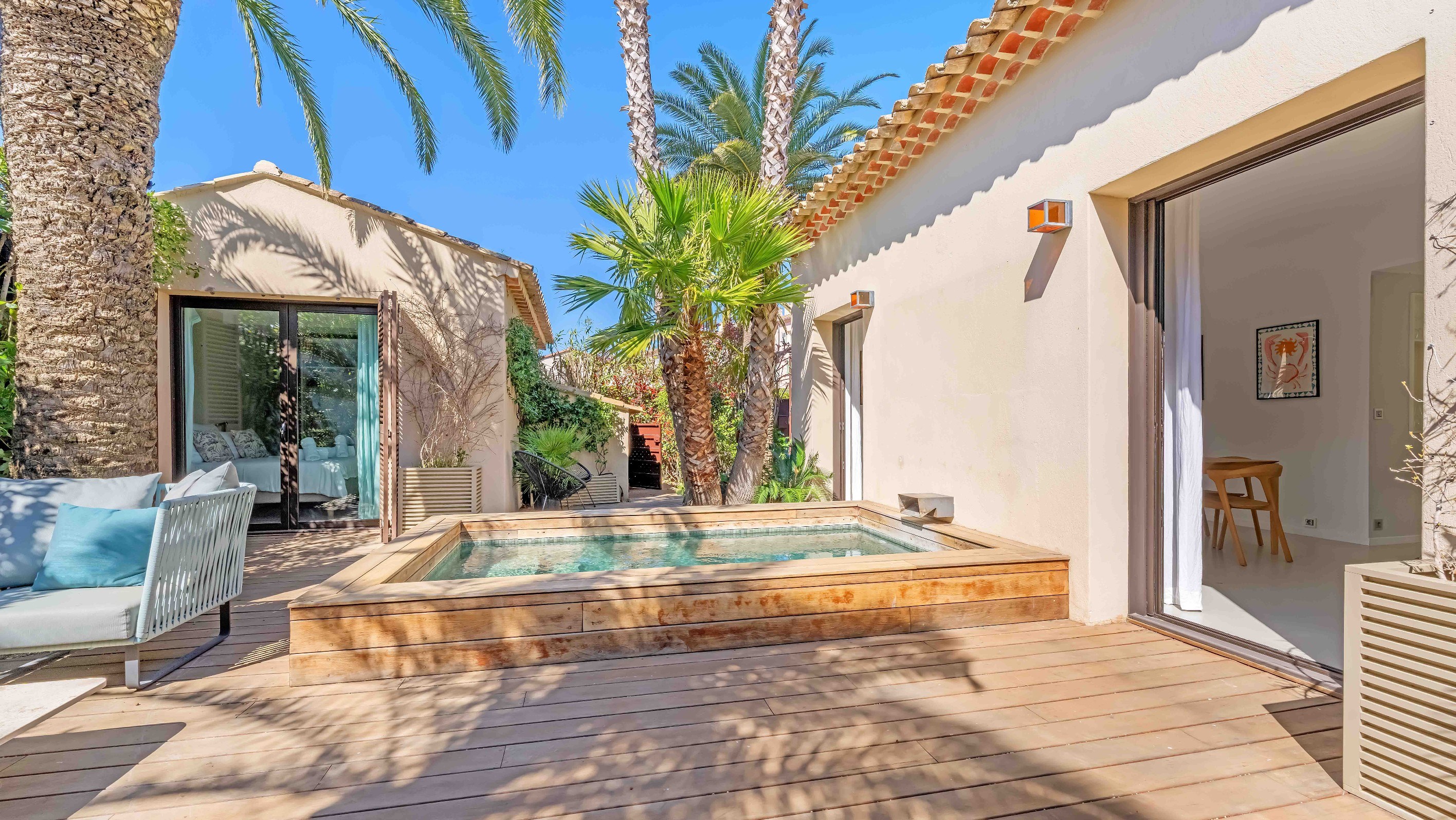  Saint-Tropez house 4 bedroom renovated walking distance village centre garden n… - 物件實景